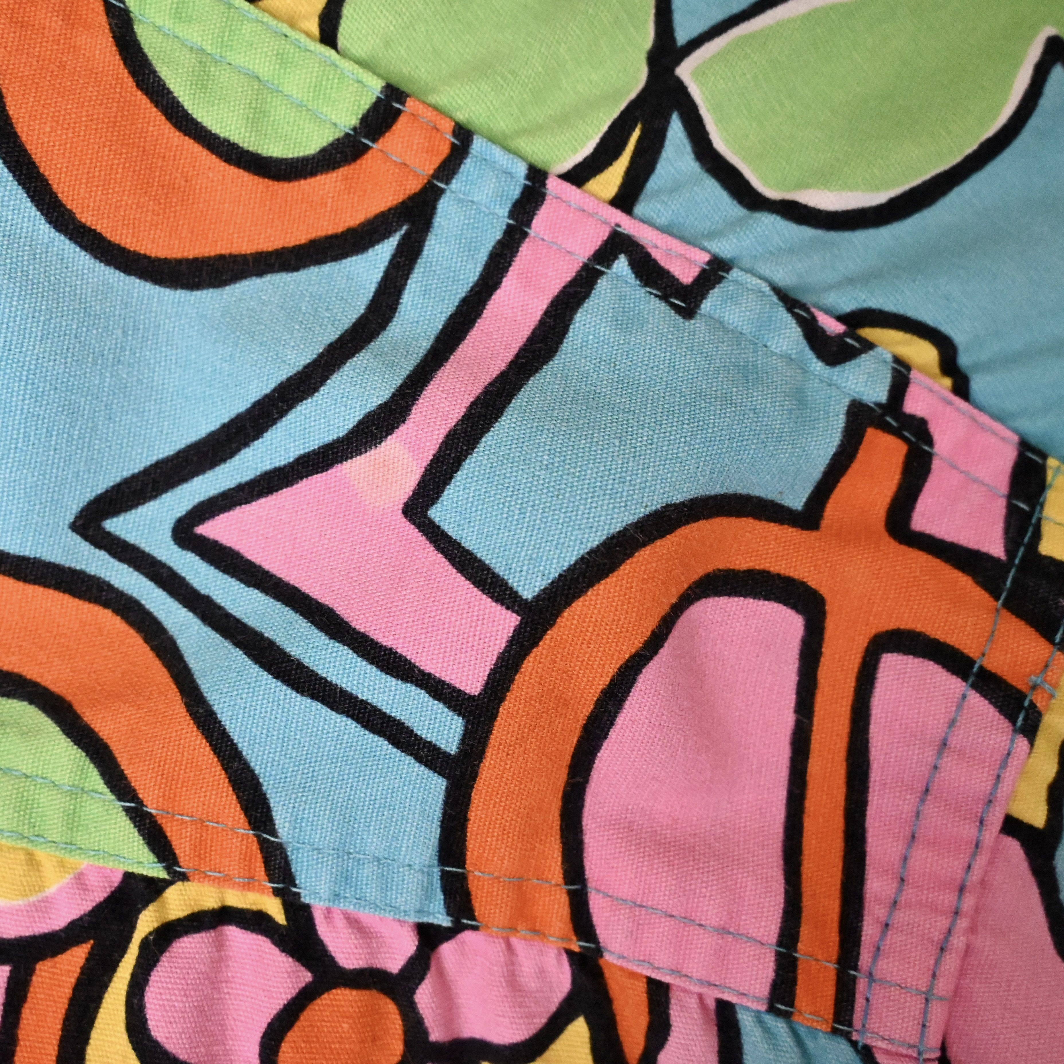 Jams World VTG 80s JAMS Surfline postmodern art cotton shirt XL, robot Size US XL / EU 56 / 4 - 8 Thumbnail