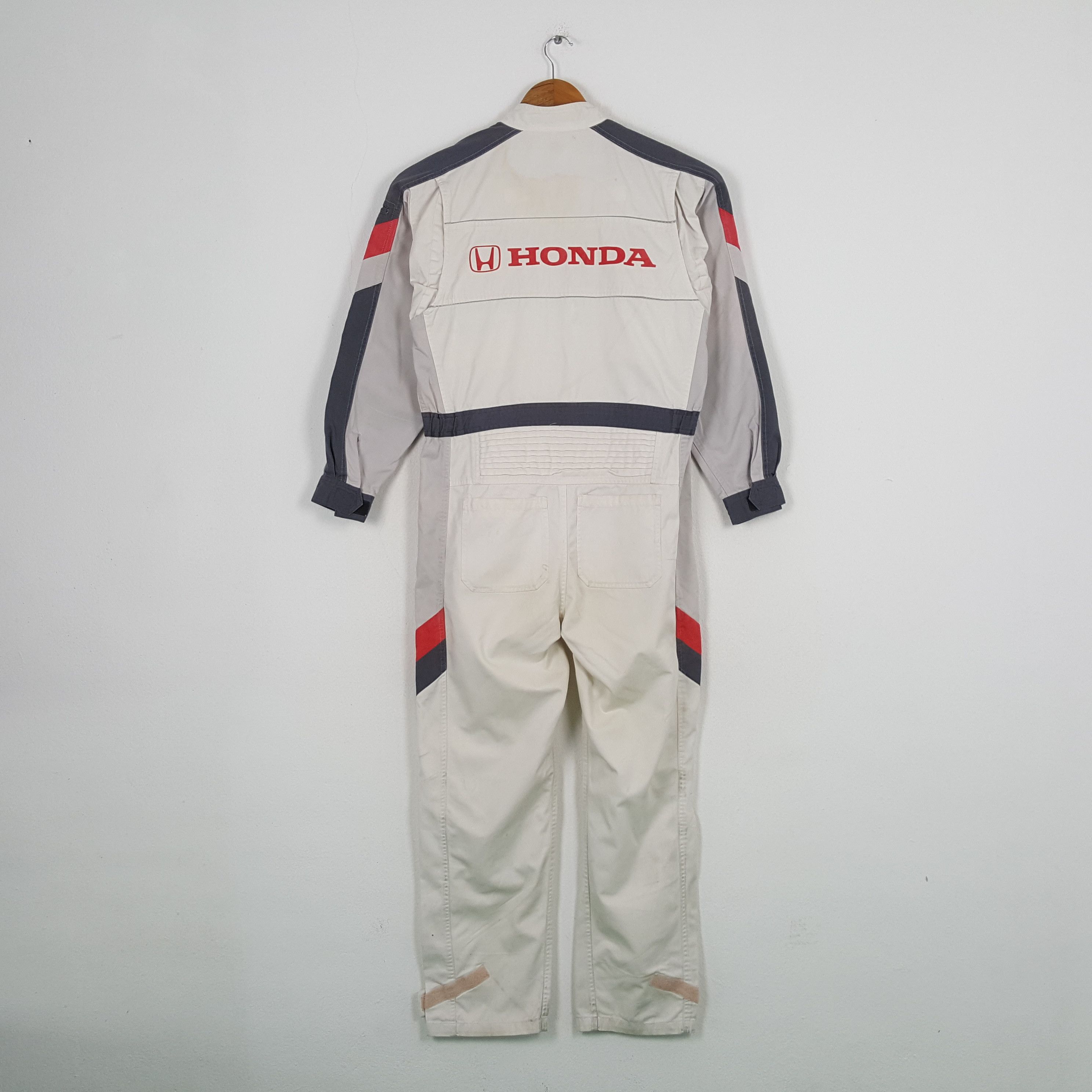 Honda Vintage Honda Japan Formula One Racing Coverall C300N9 Size US L / EU 52-54 / 3 - 1 Thumbnail