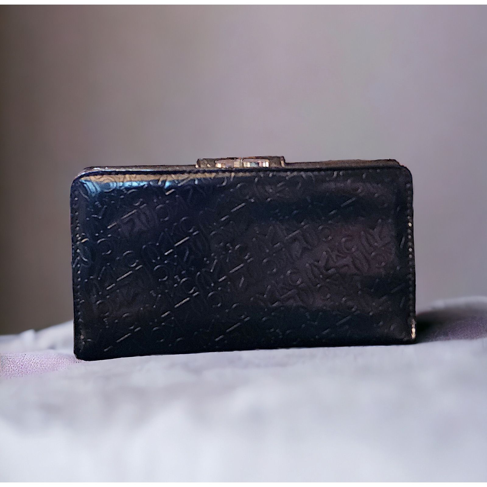 Kenneth Cole Kenneth Cole Reaction Black Patent Leather Wallet Size ONE SIZE - 2 Thumbnail