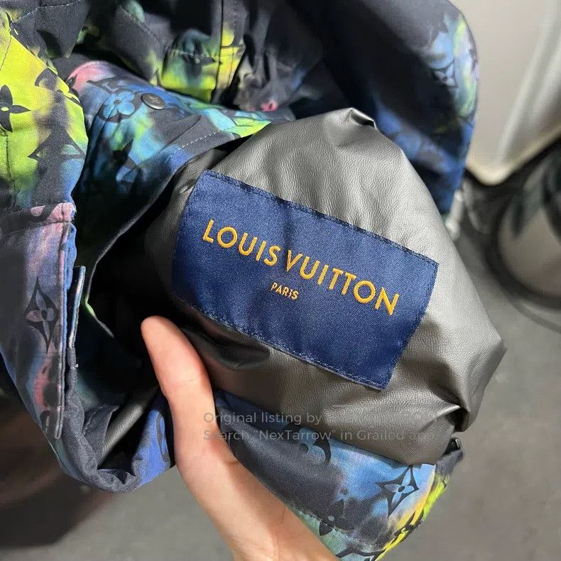 Louis Vuitton Louis Vuitton Tie-dyed and printed assault jacket Size US L / EU 52-54 / 3 - 3 Thumbnail
