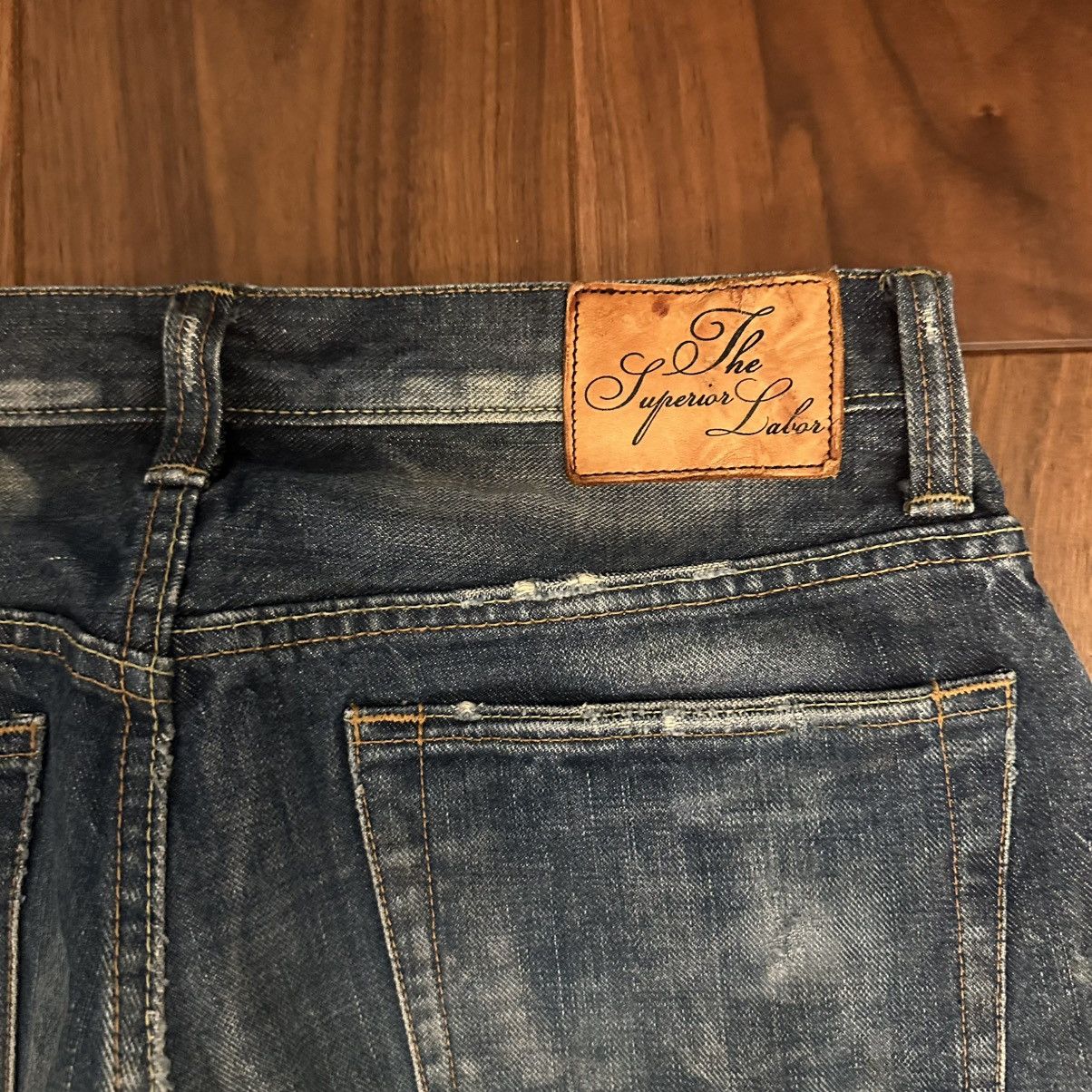 The Superior Labor The superior labor damaged danim pant W32 Made In Japan Size US 32 / EU 48 - 9 Thumbnail