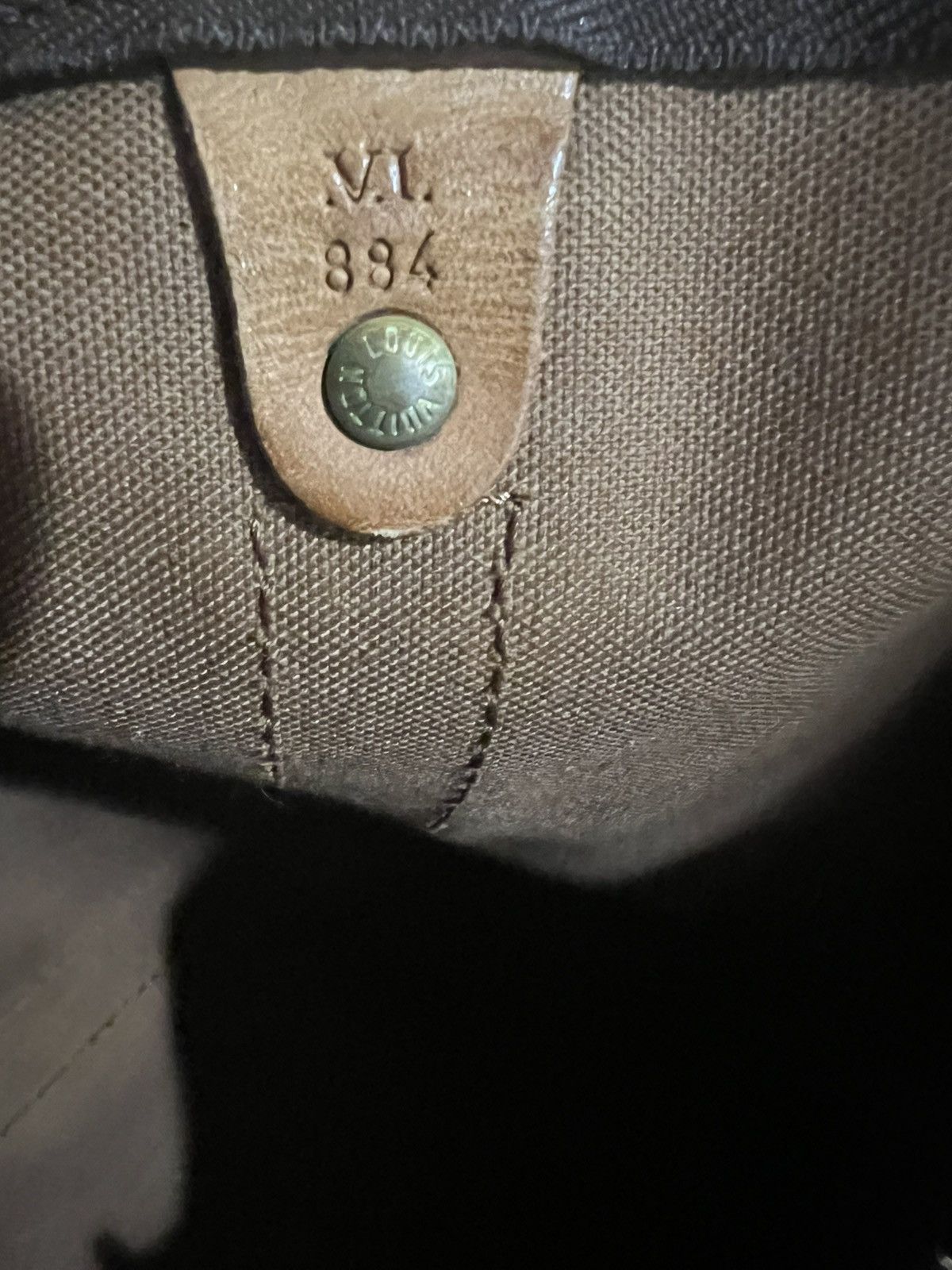 Louis Vuitton Louis Vuitton Keepall 55 Bandoulière Canvas Duffel Bag Size ONE SIZE - 3 Thumbnail