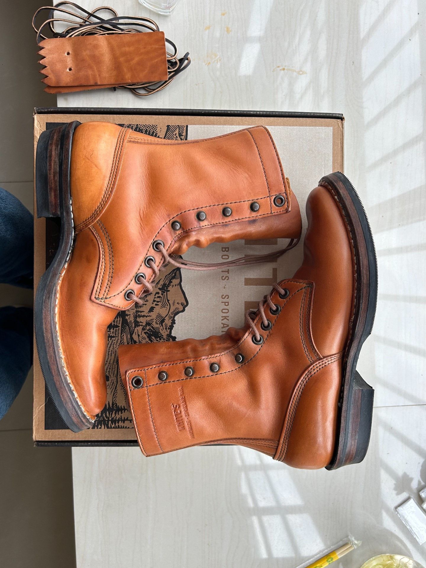 White's Boots White's Limited Edition Leather Boots. Size US 6.5 / EU 39-40 - 3 Thumbnail