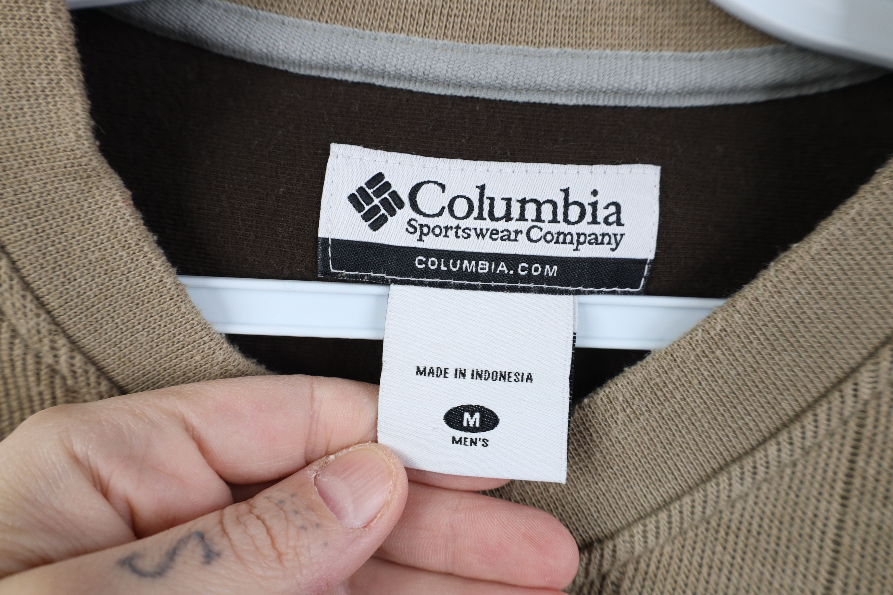 Columbia Vintage 90s Y2K Columbia Ribbed Knit Long Sleeve T-Shirt Size US M / EU 48-50 / 2 - 5 Thumbnail