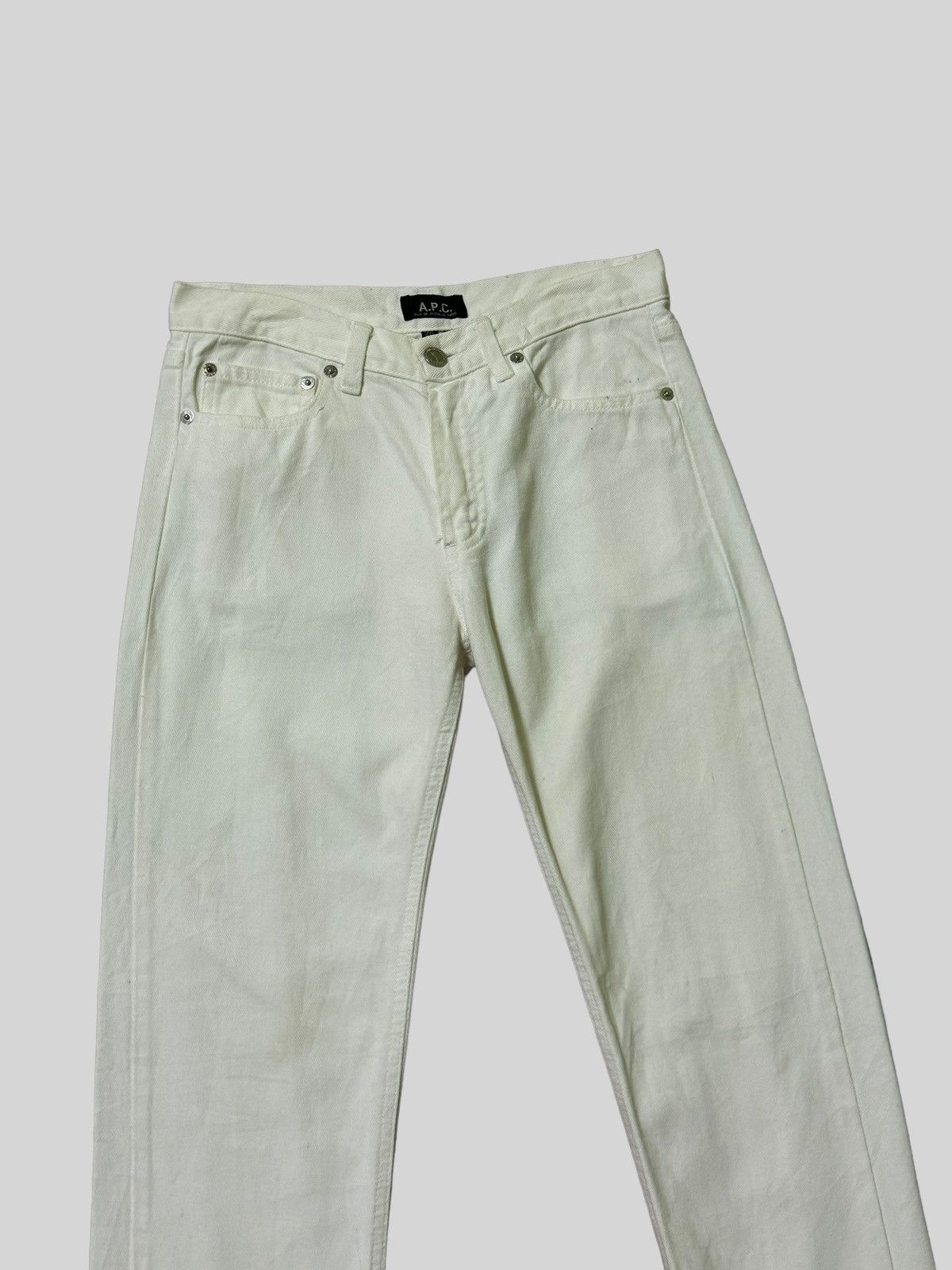 A.P.C. × Japanese Brand Vintage Japan A.P.C RUE DE FLEURUS PARIS Size US 26 / EU 42 - 4 Thumbnail