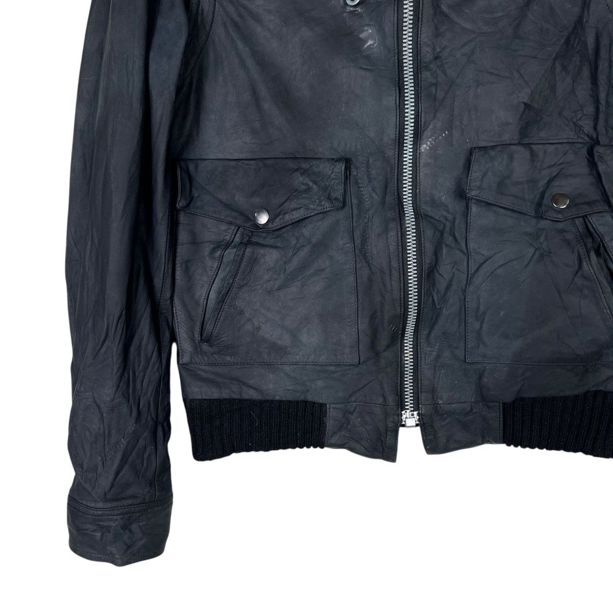 FACTOTUM FACTOTUM COWHIDE LEATHER MOTO RIDER JACKET MADE IN JAPAN Size US M / EU 48-50 / 2 - 10 Thumbnail