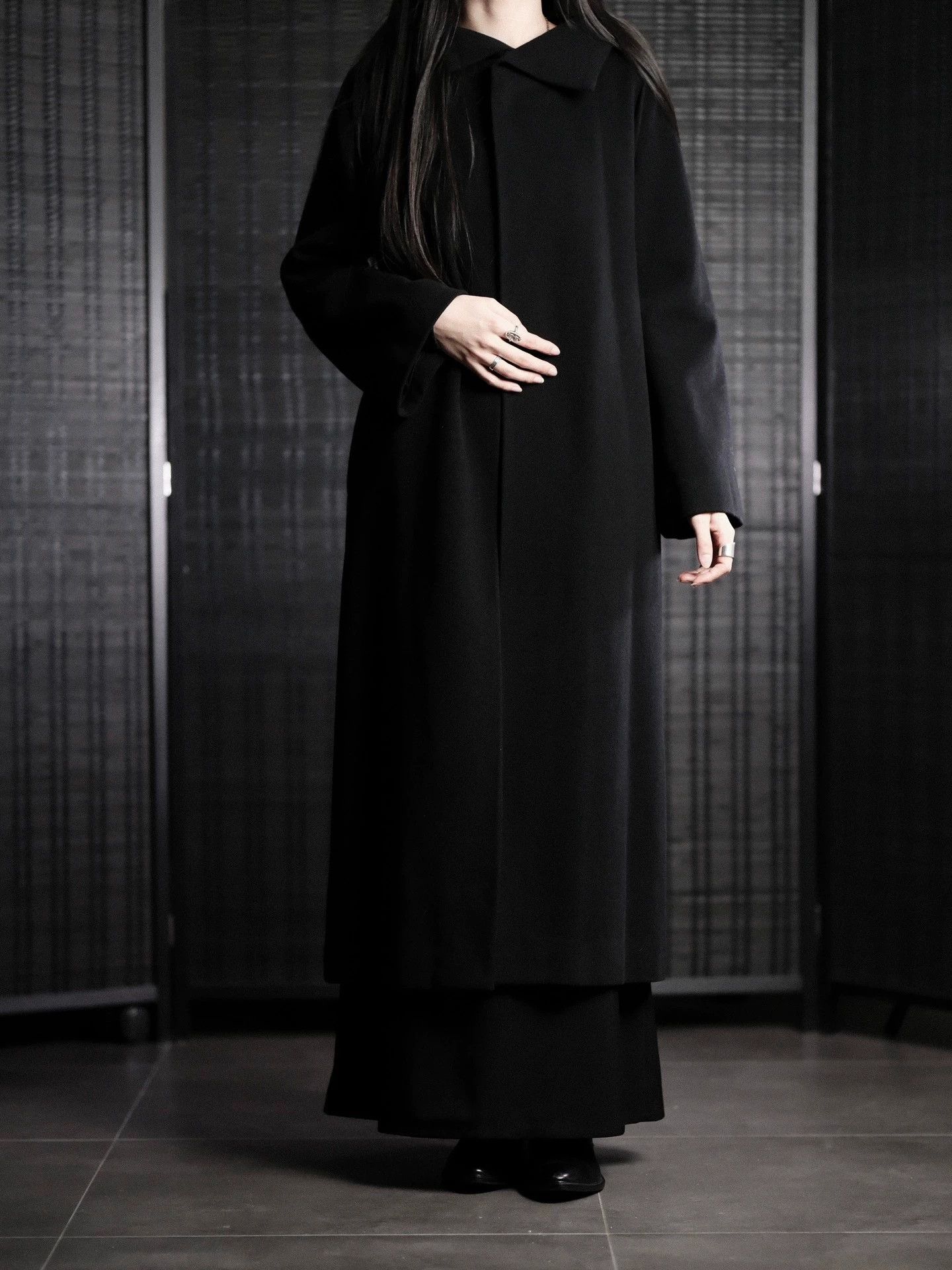 Yohji Yamamoto Yohji YS 05AW Vintage Cashmere Tulip Coat Women's Size L / US 10 / IT 46 - 3 Thumbnail