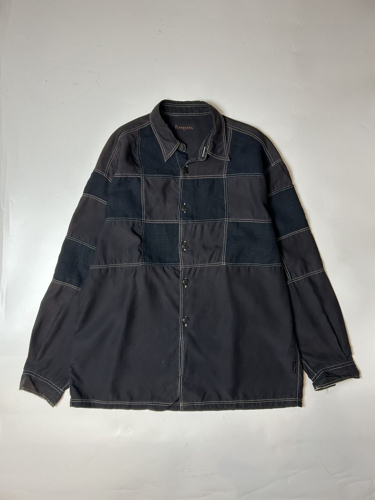 Japanese Brand SANTA FE BUTTON UP SHIRT Size US XL / EU 56 / 4 - 1 Thumbnail