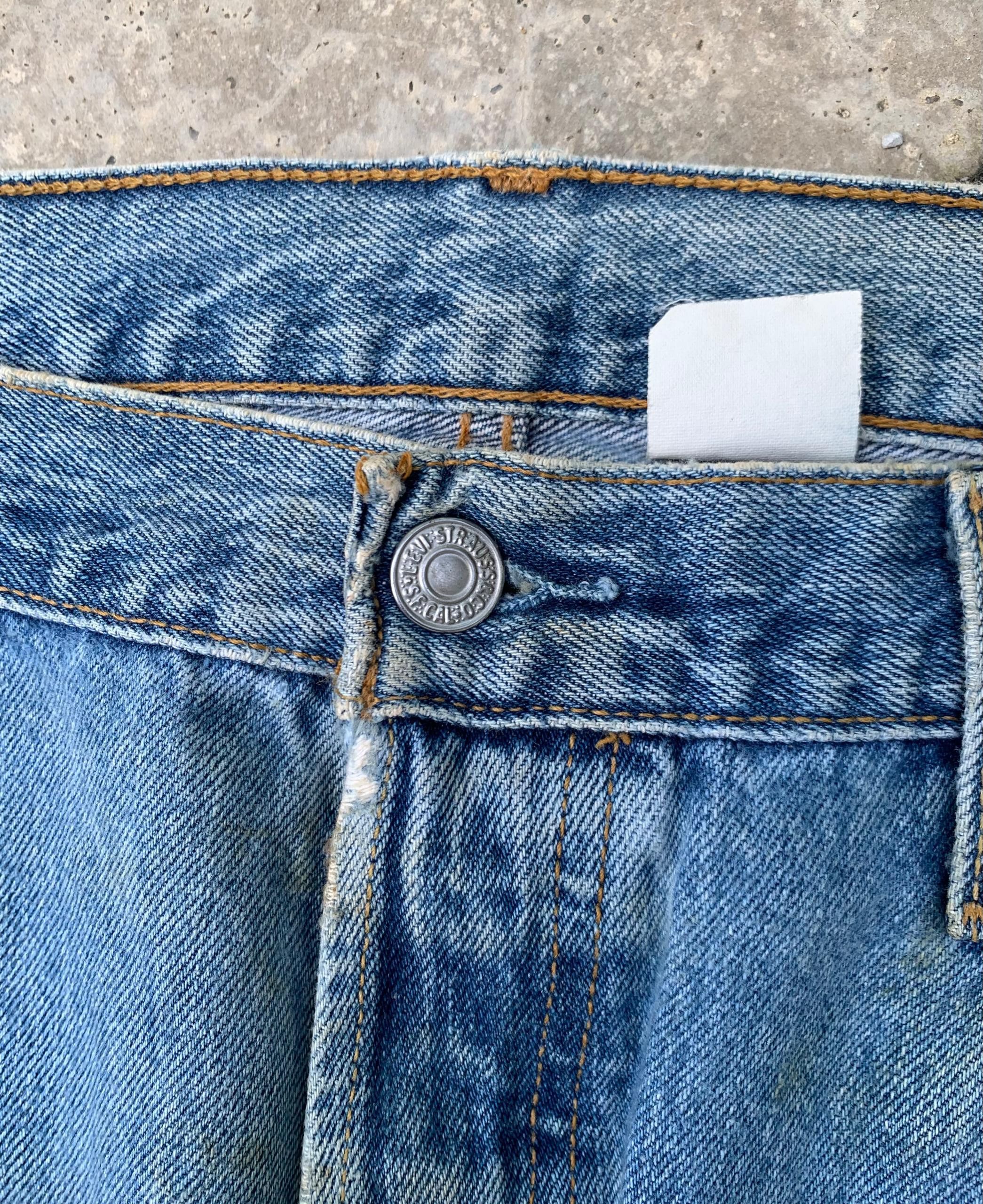 Levi's × Levi's Vintage Clothing × Vintage Rare Vintage Levis 501 Jeans X Geronimo Apache Denim Size US 36 / EU 52 - 5 Thumbnail