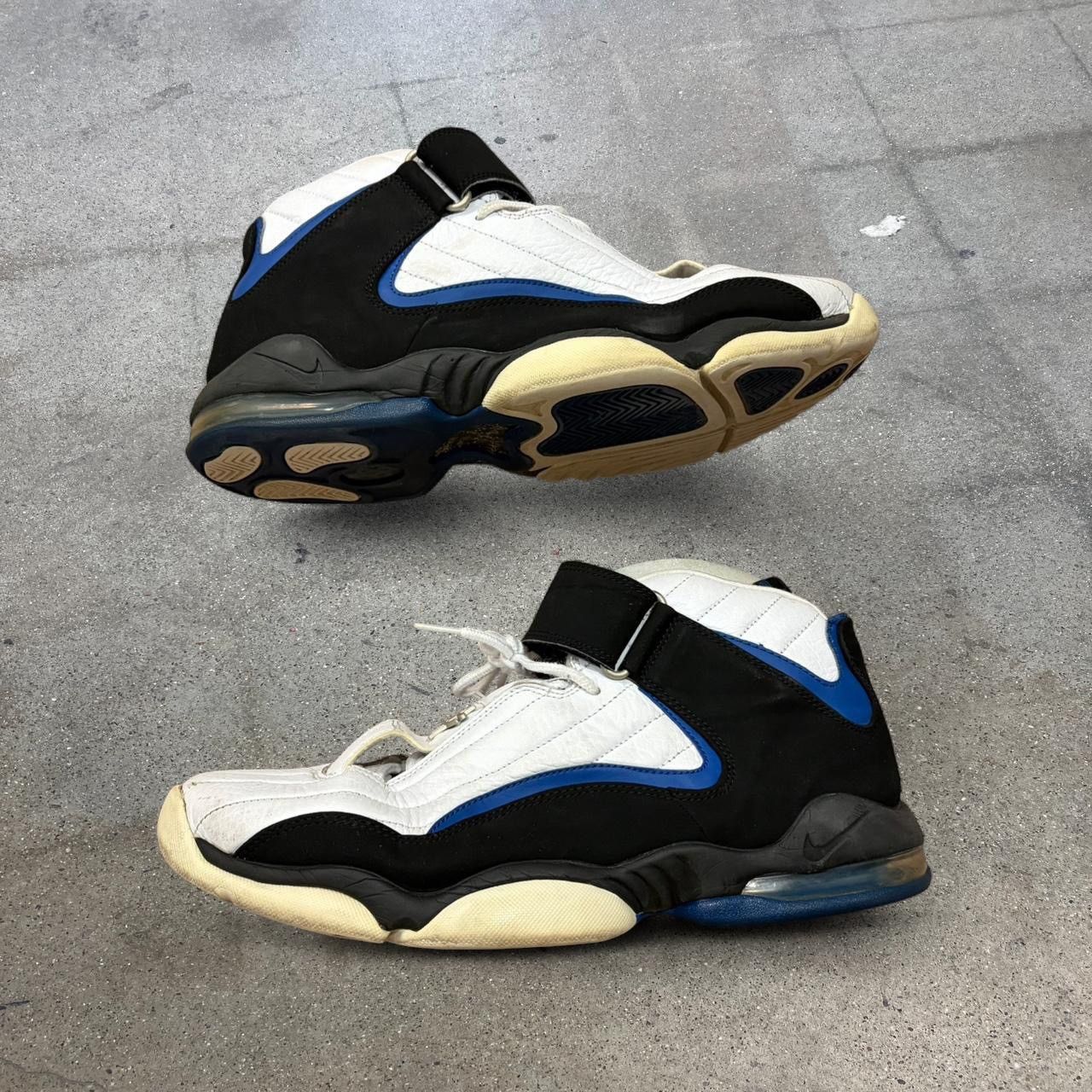 Nike Vintage Penny Hardaway Black Blue White Nike Mens Size 11 Size US 11 / EU 44 - 3 Thumbnail
