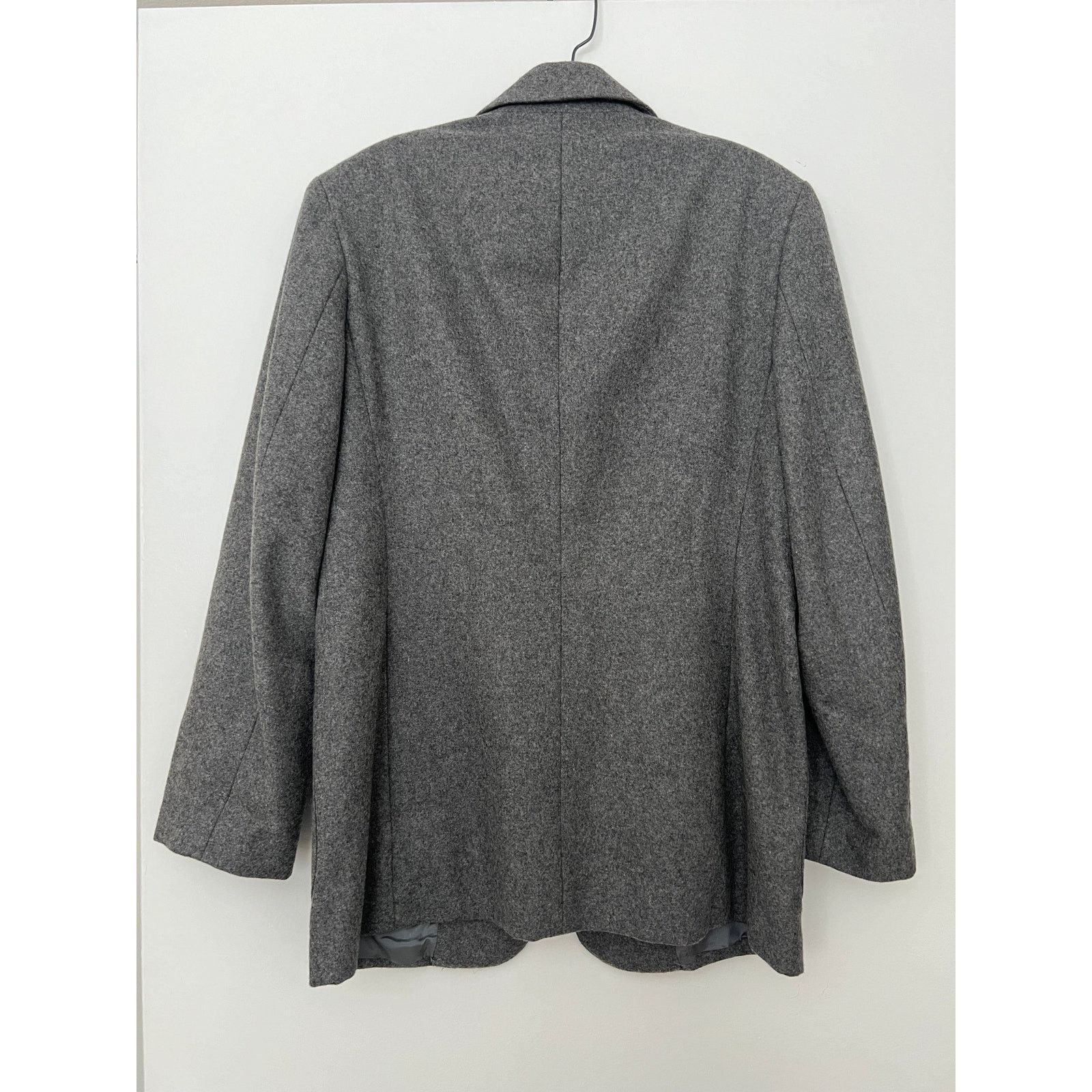 J.Crew J. Crew Gray Wool Oversize Blazer Sz 8 Size M / US 6-8 / IT 42-44 - 3 Thumbnail