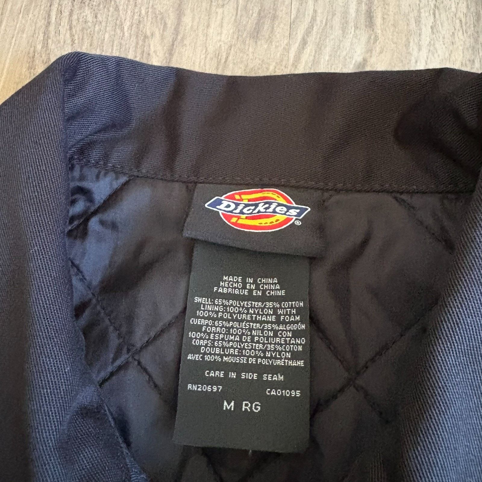 Dickies × Vintage Vintage Mechanic Detroit Jacket Size M Black Dickies Zip Up Size US M / EU 48-50 / 2 - 3 Thumbnail