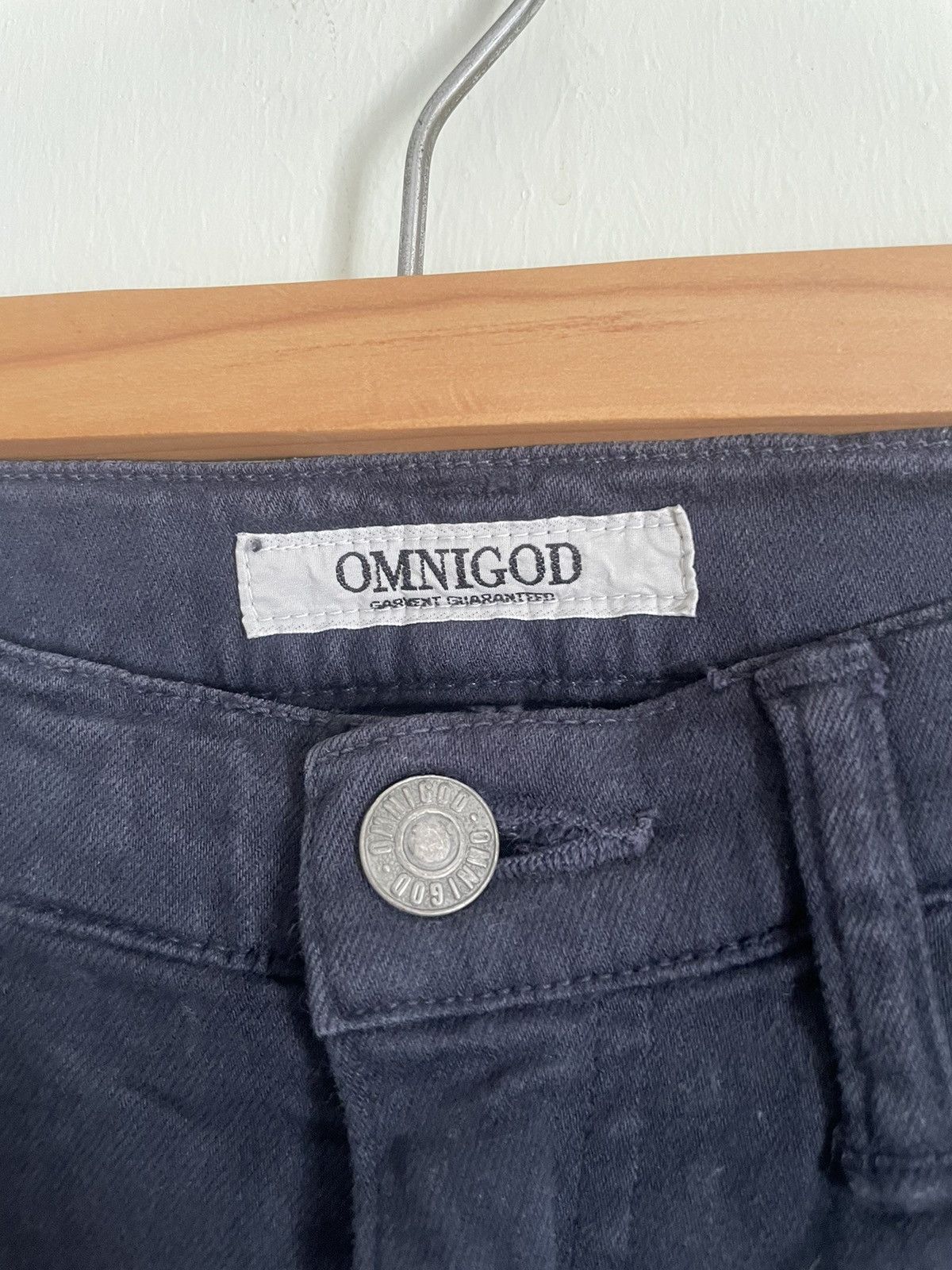 OMNIGOD Omnigod Straight Pants Size 28" / US 6 / IT 42 - 4 Thumbnail