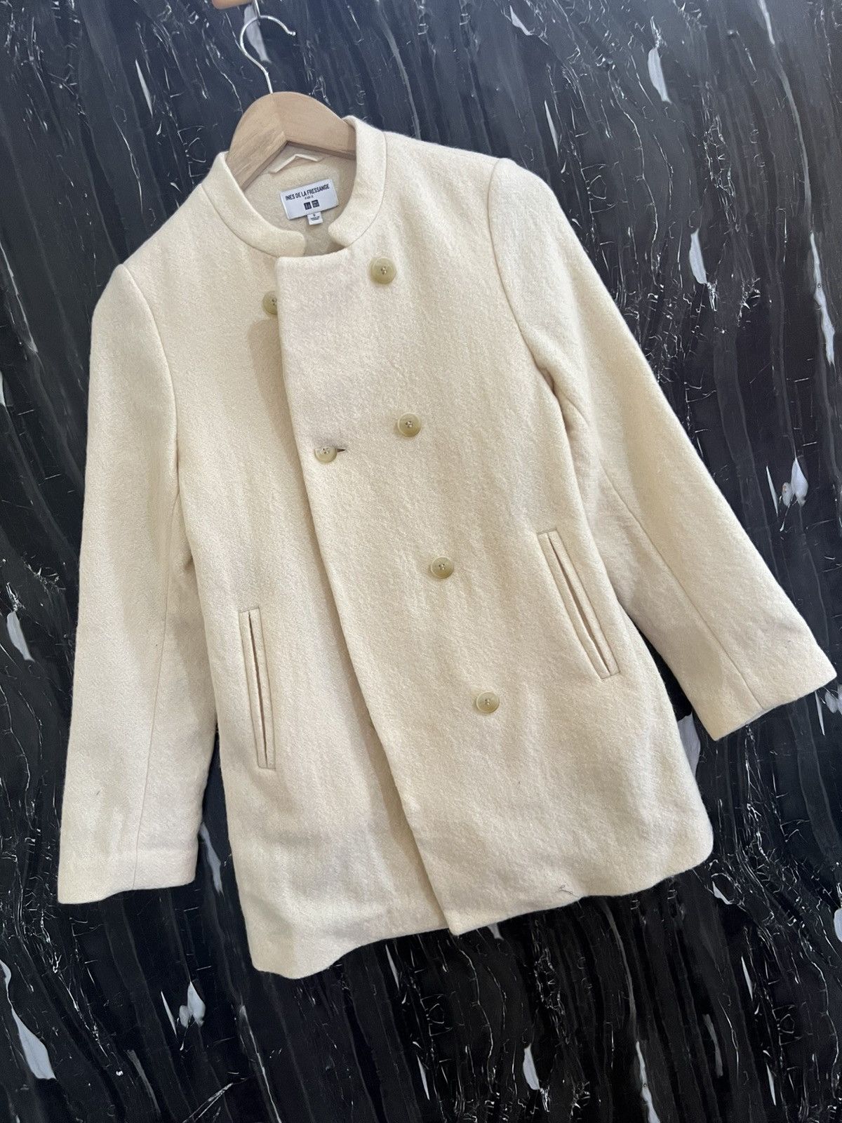 Japanese Brand INES DE LA FRESSUNGE UNIQLO COAT Size US S / EU 44-46 / 1 - 5 Thumbnail