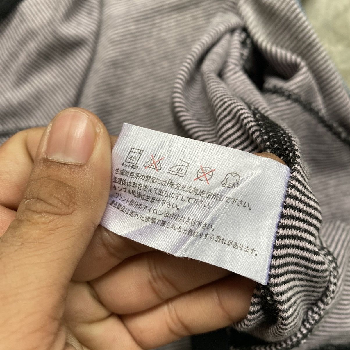 Japanese Brand 2000s Bepart Store Y2K Style Double Zip Stripe Zip Up Hoodie Size US XXS / EU 40 - 11 Thumbnail