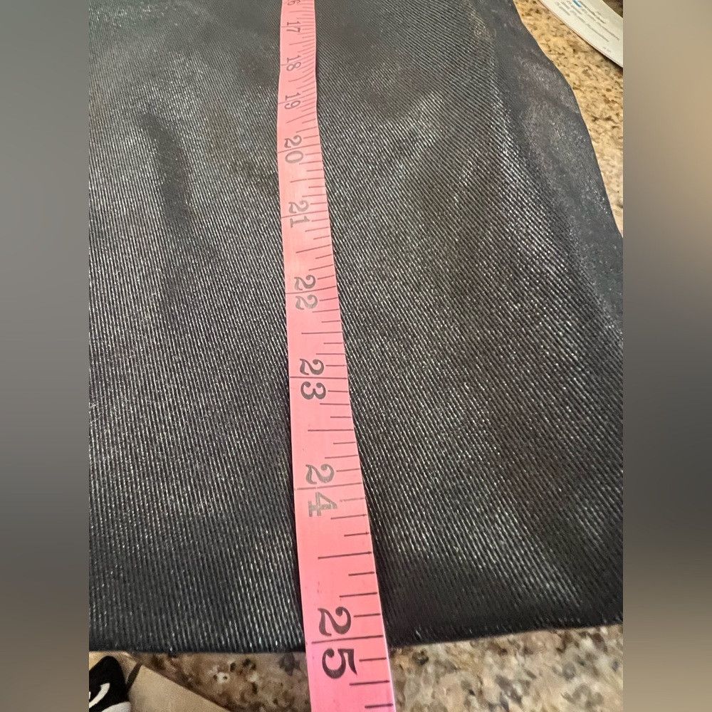 Other Poleci Black Glazed Leather Look Jacket NWT Size 4 Coated C Size L / US 10 / IT 46 - 6 Thumbnail