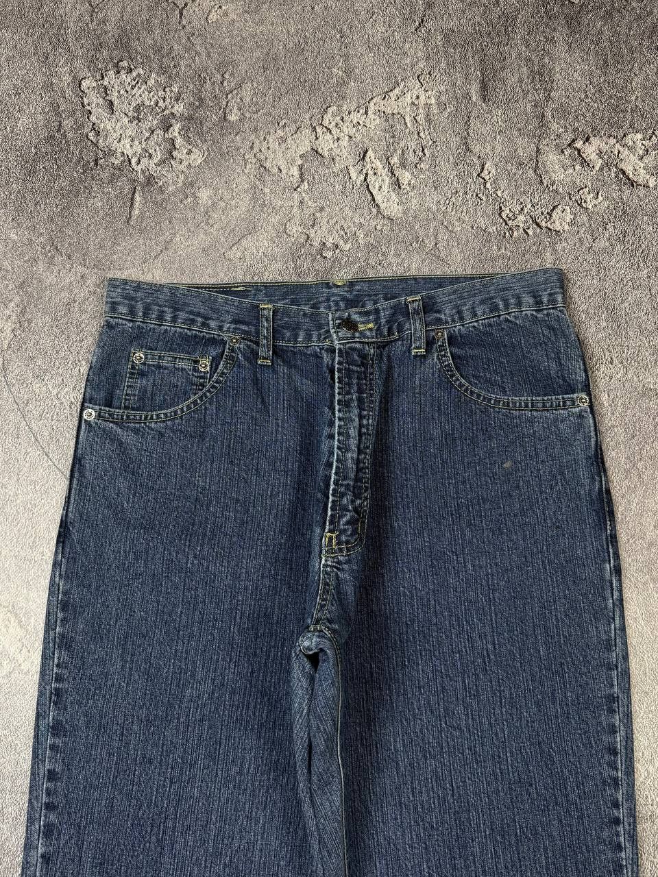 If Six Was Nine Y2K LGB Flared Bootcut Blue Denim 2000s Streetwear Size US 32 / EU 48 - 7 Thumbnail