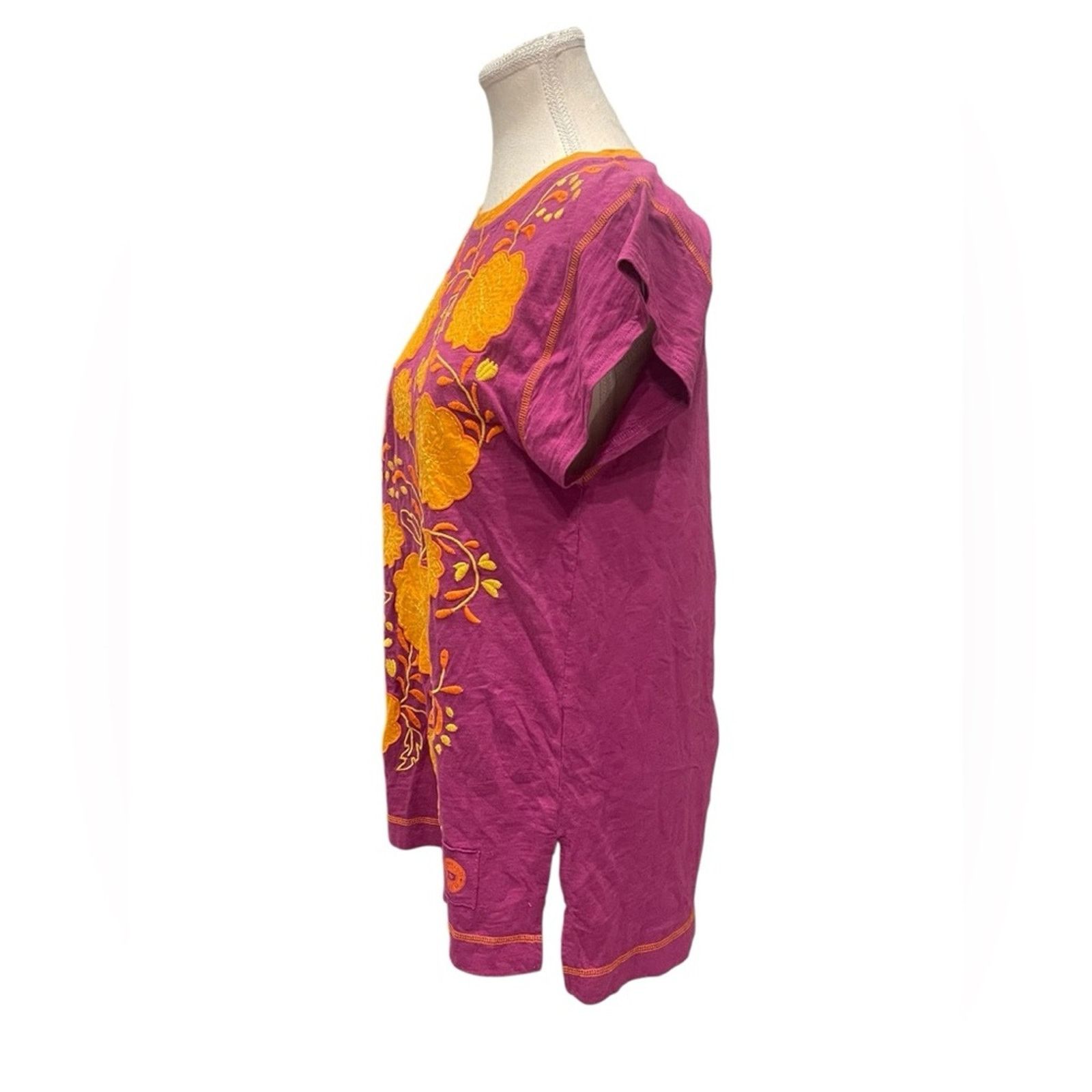 Double D Ranch Double D Ranch Purple and Orange Top Size:XS Size XS / US 0-2 / IT 36-38 - 4 Thumbnail