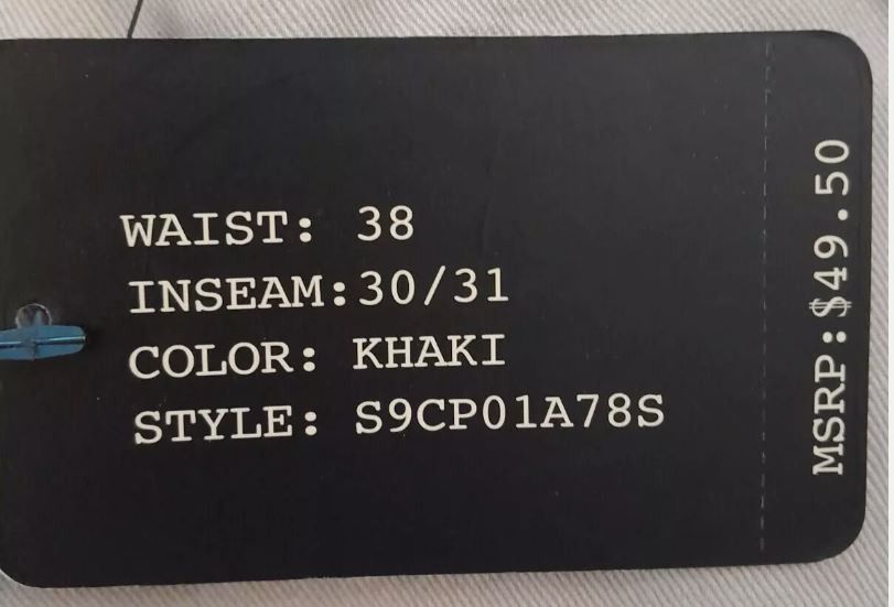 Oleg Cassini Oleg Cassini Straight 100% Cotton Men's Pants W38 L30-31 New Size US 38 / EU 54 - 8 Thumbnail