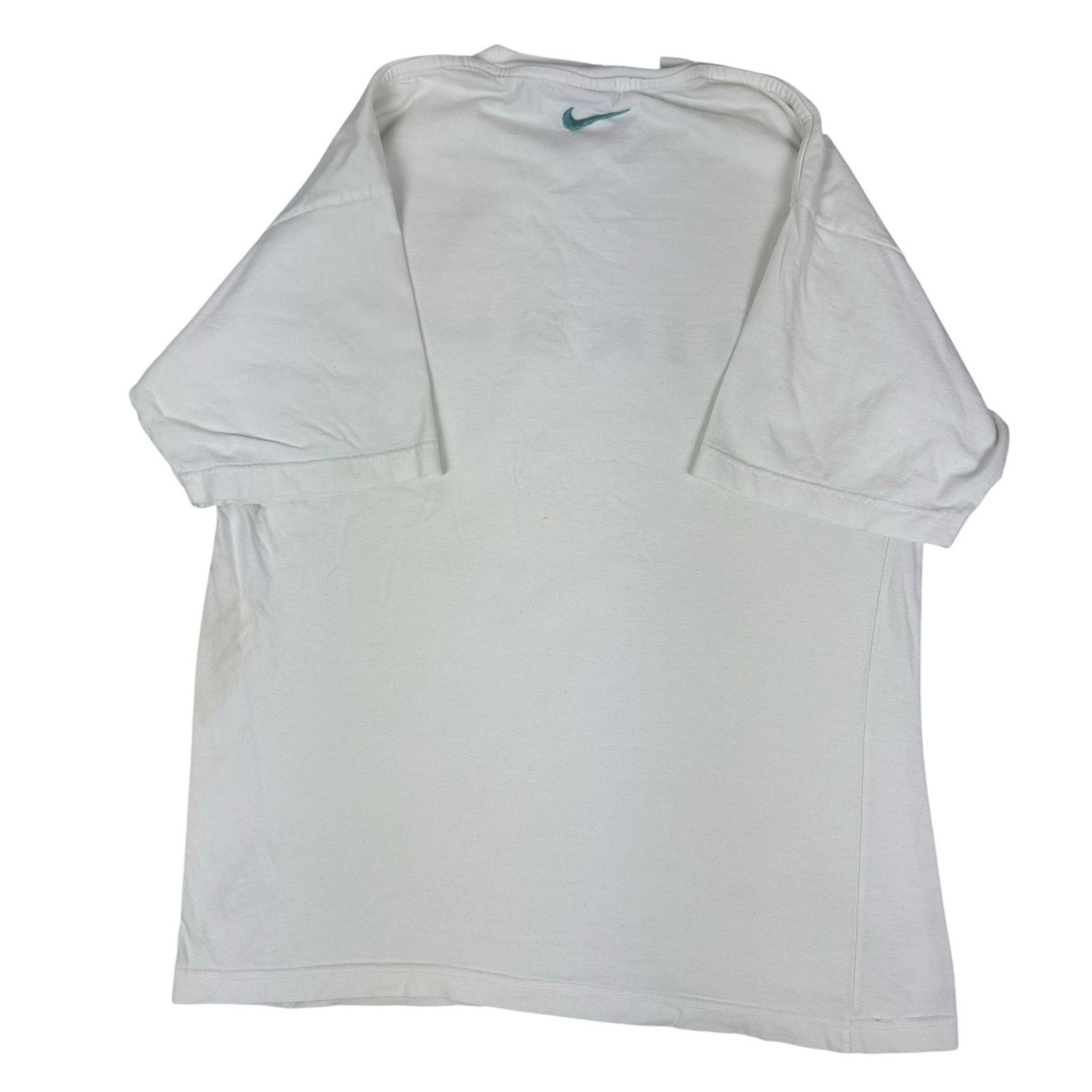 Japanese Brand × Nike Nike Mens White Cotton Crew Neck Short Sleeve T-Shirt Medium Size US M / EU 48-50 / 2 - 8 Thumbnail