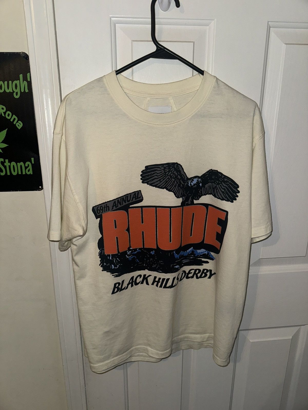 RHUDE Black Hills Derby Tee