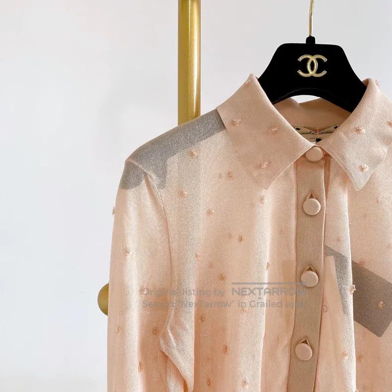 Fendi Fendi Women's Beige Cardigan Size S / US 4 / IT 40 - 4 Thumbnail