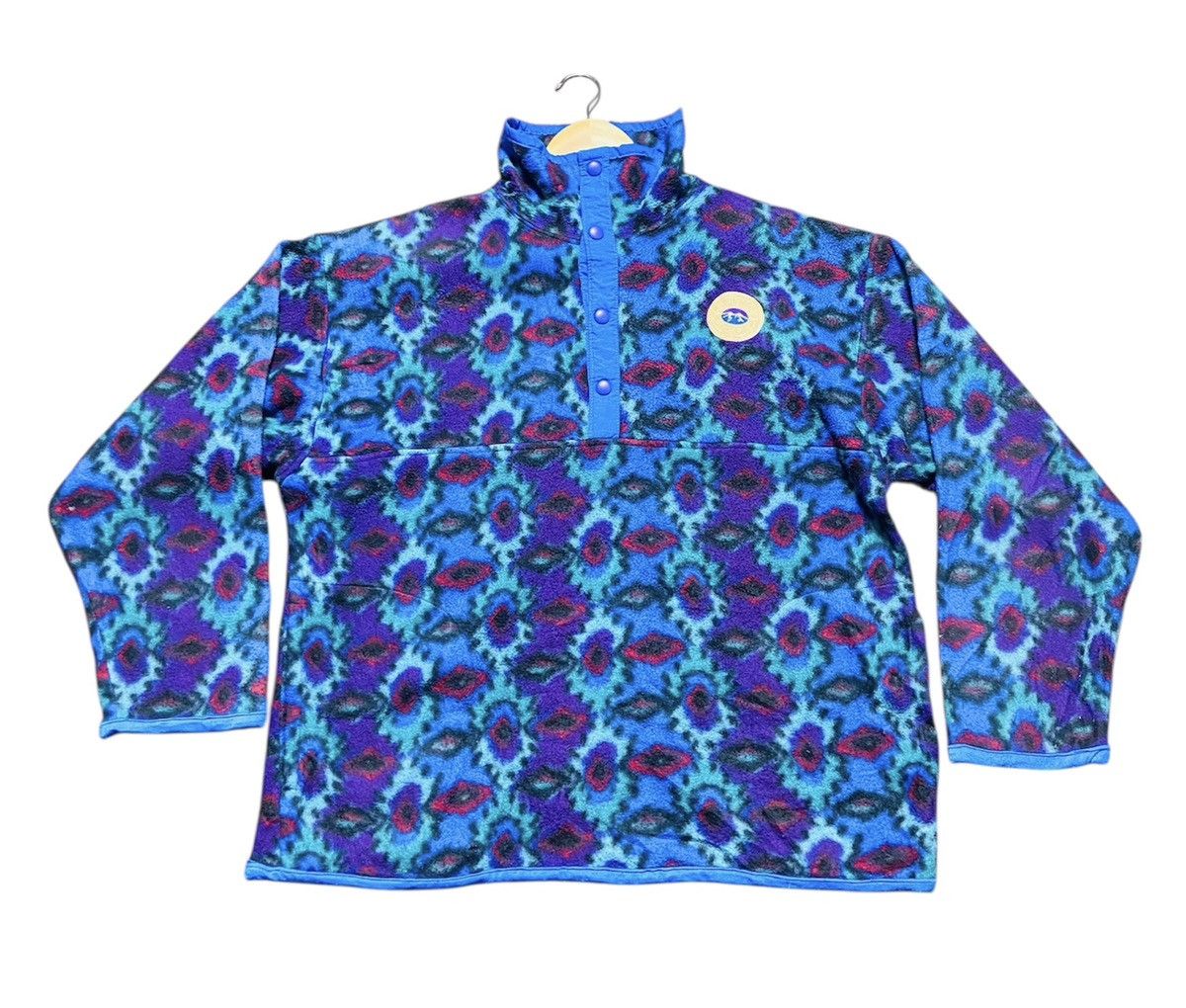 Other Vintage Whistler Blackcomb Half Button Pullover Fleece Size US L / EU 52-54 / 3 - 3 Thumbnail