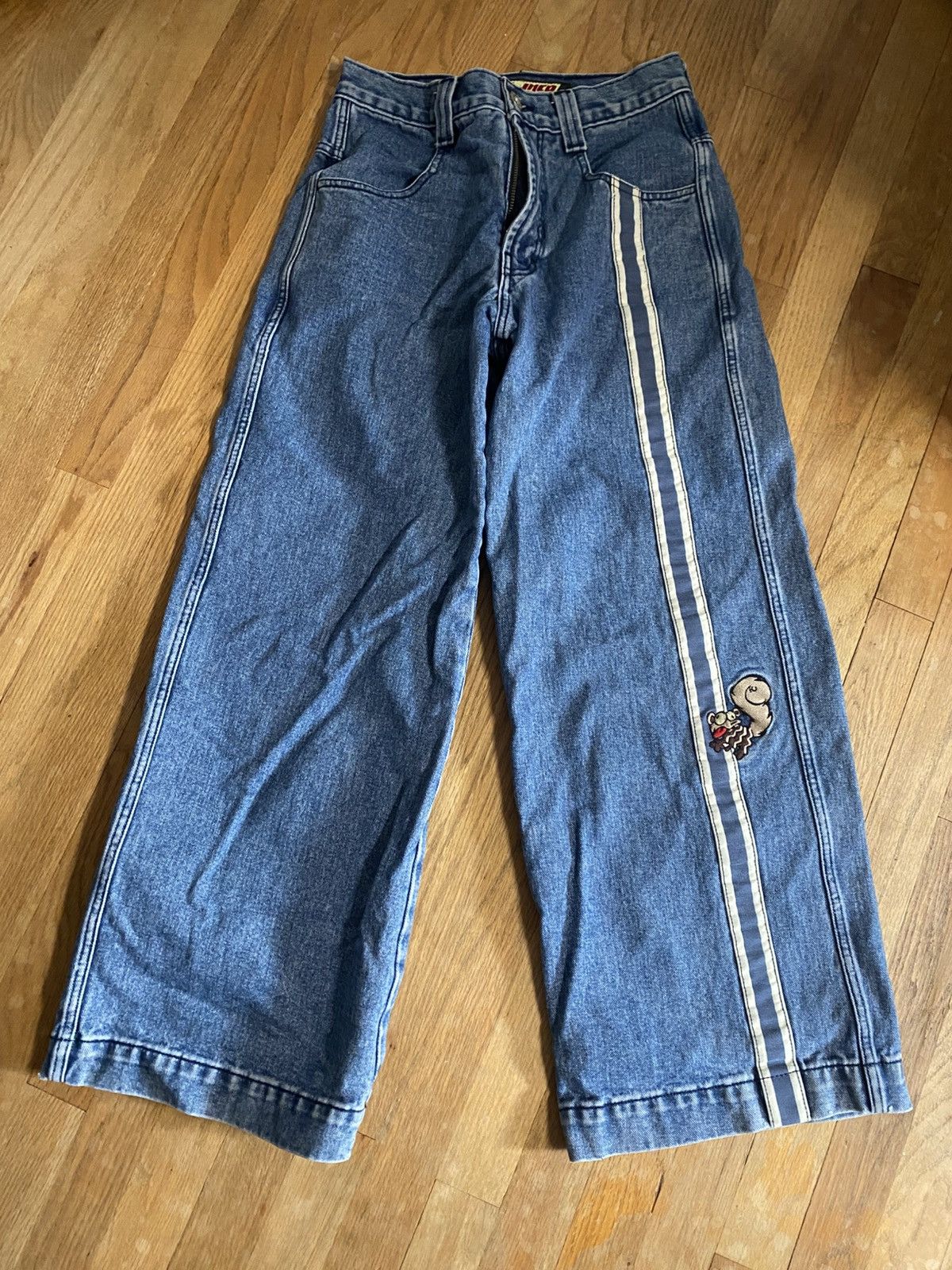 JNCO 🔥🔥 RARE Vintage JNCO 1998 Roadkill #171 28W WOMEN'S 🔥🔥 Size 28" / US 6 / IT 42 - 1 Thumbnail