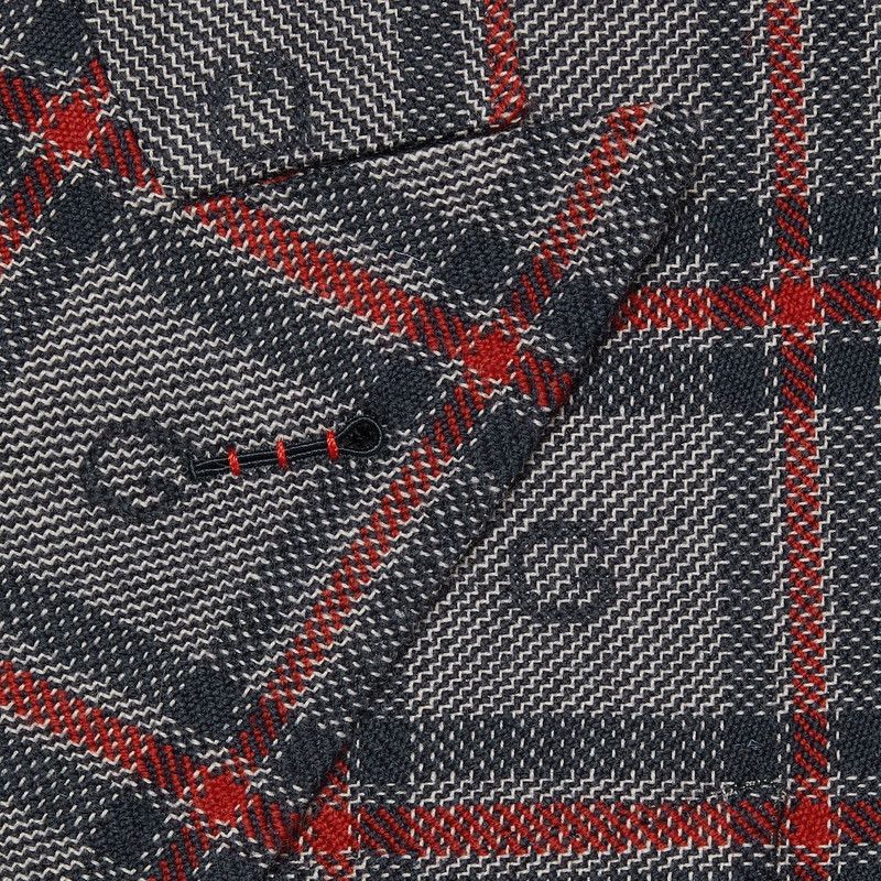 Gucci o1s1wg110426 G Check Wool Jacket in Grey Size US S / EU 44-46 / 1 - 6 Thumbnail