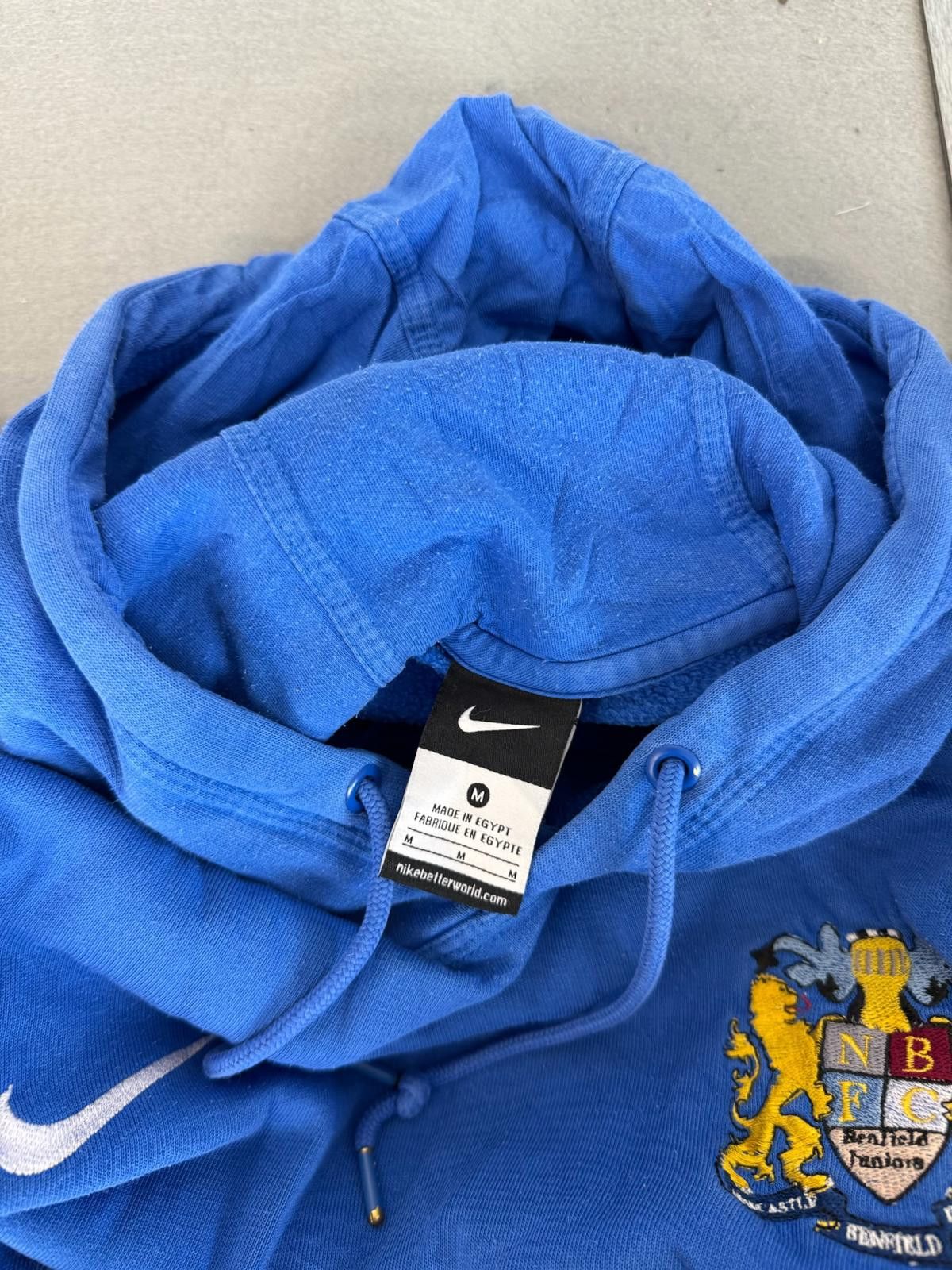 Nike Nike Mens Blue Hoodie Newcastle FC Logo Size M Size US M / EU 48-50 / 2 - 5 Thumbnail