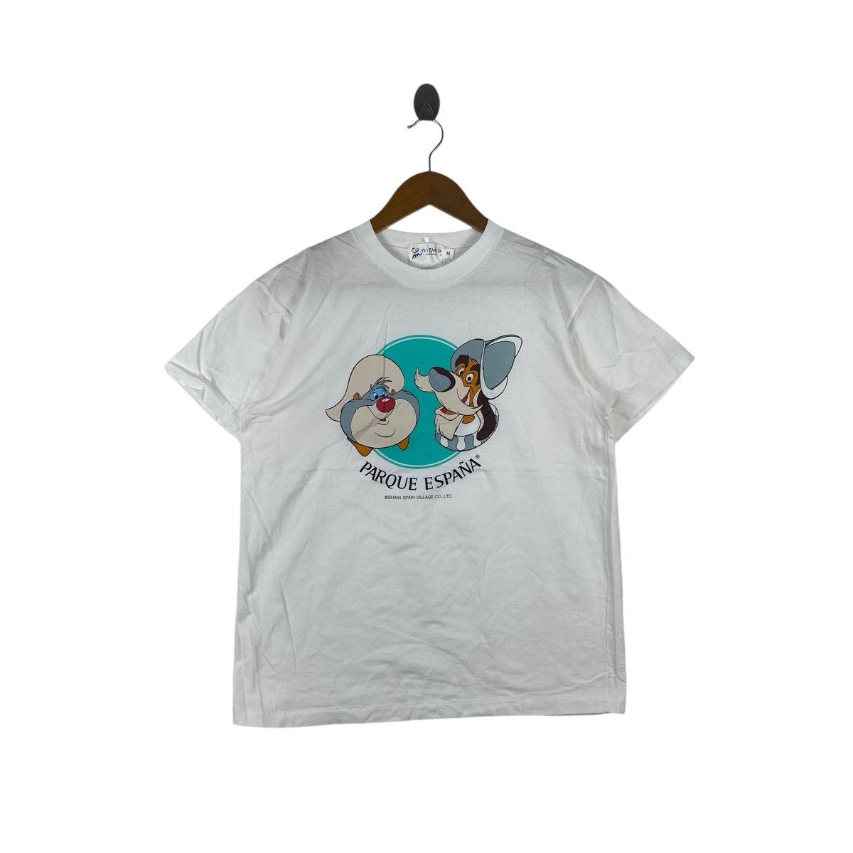 Vintage PARQUE ESPANA THEMEPARK Shima Spain Village Tee