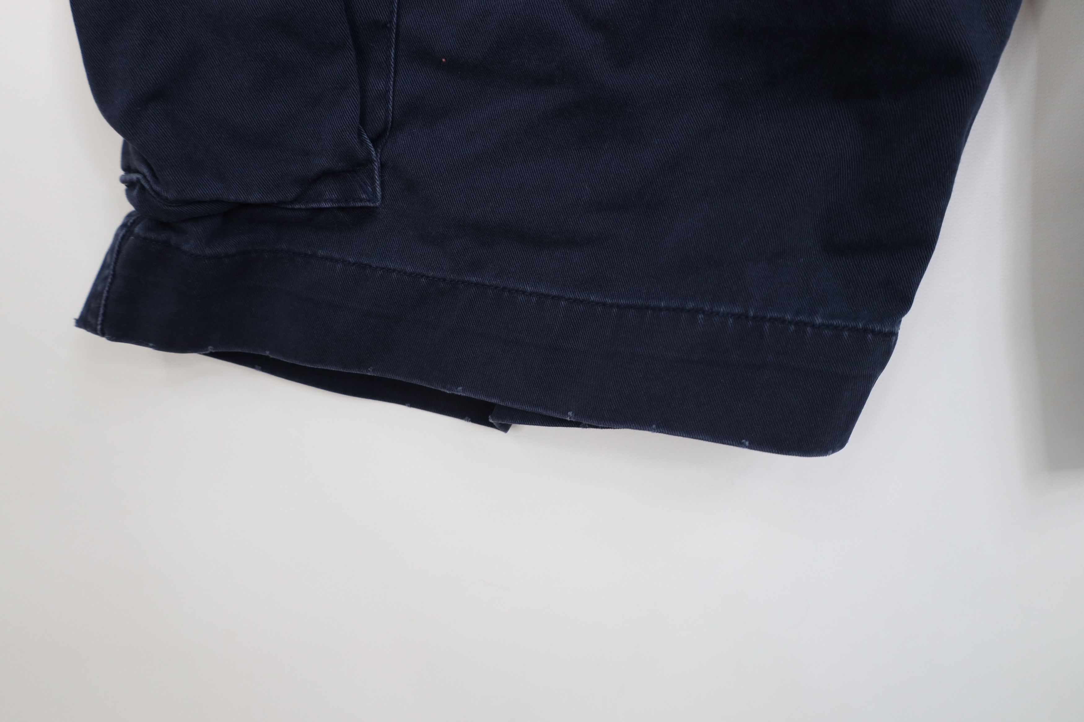 Ralph Lauren Vintage 90s Ralph Lauren Heavyweight Baggy Cargo Shorts Blue Size US 34 / EU 50 - 6 Thumbnail