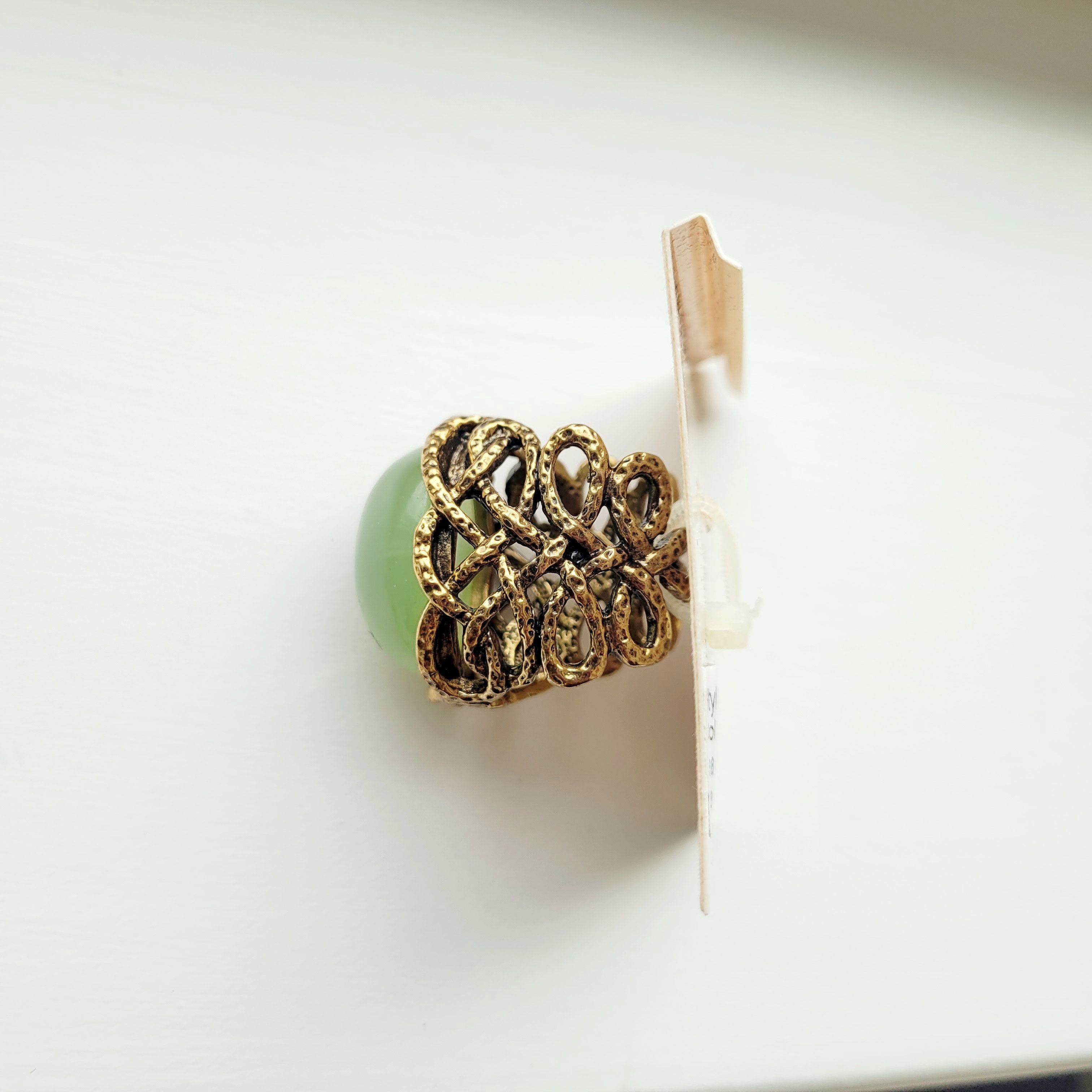 Vacation Amrita Singh Bridgehampton Oval Gold-Tone Statement Ring Size ONE SIZE - 5 Thumbnail