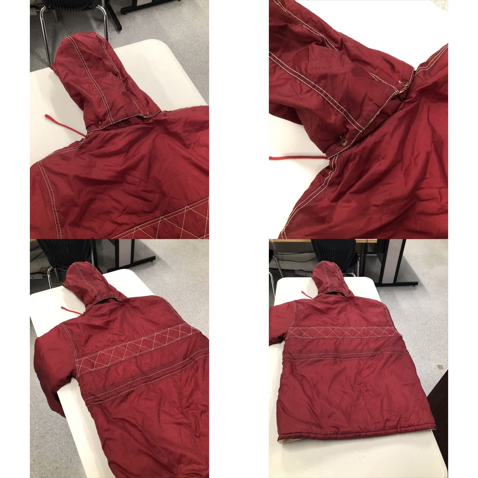Vintage VINTAGE Garvin Jacket Hood Nylon Polyester Fill Zip Red Long Sleeve Women's S Parka Size S / US 4 / IT 40 - 8 Thumbnail