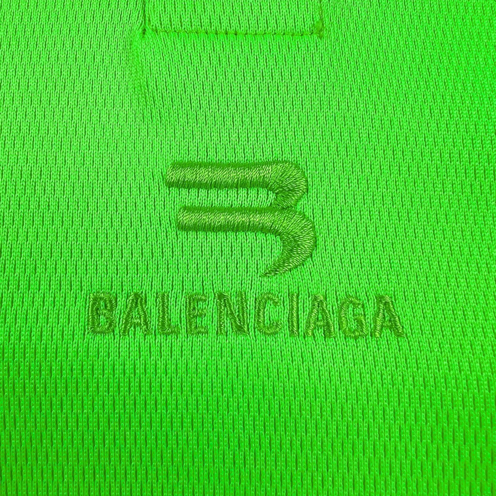 Balenciaga Neon Layered Polo Shirt