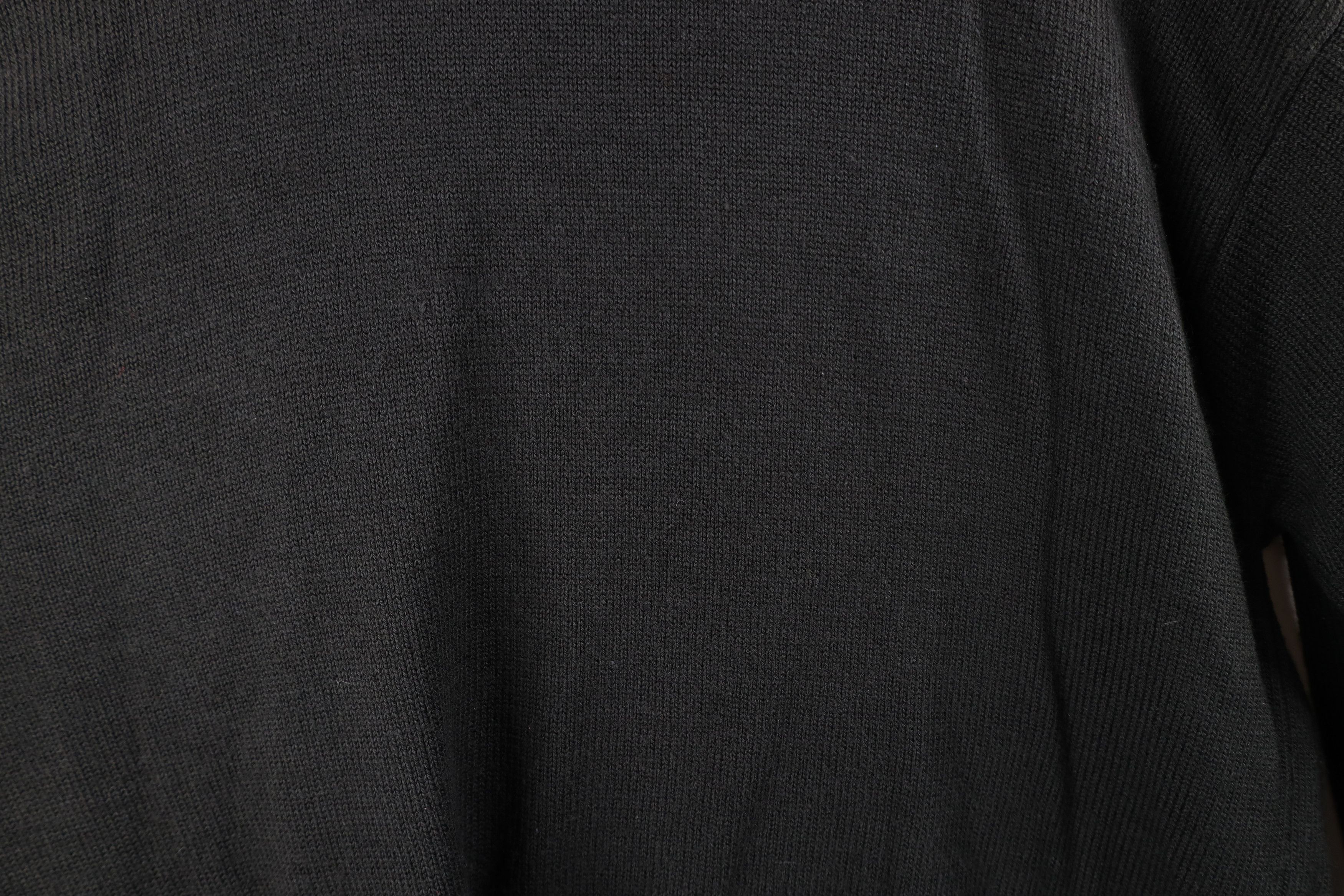 Vintage Vintage 90s Y2K Streetwear Fit Knit Mock Neck Sweater Gray Size US XXL / EU 58 / 5 - 10 Thumbnail
