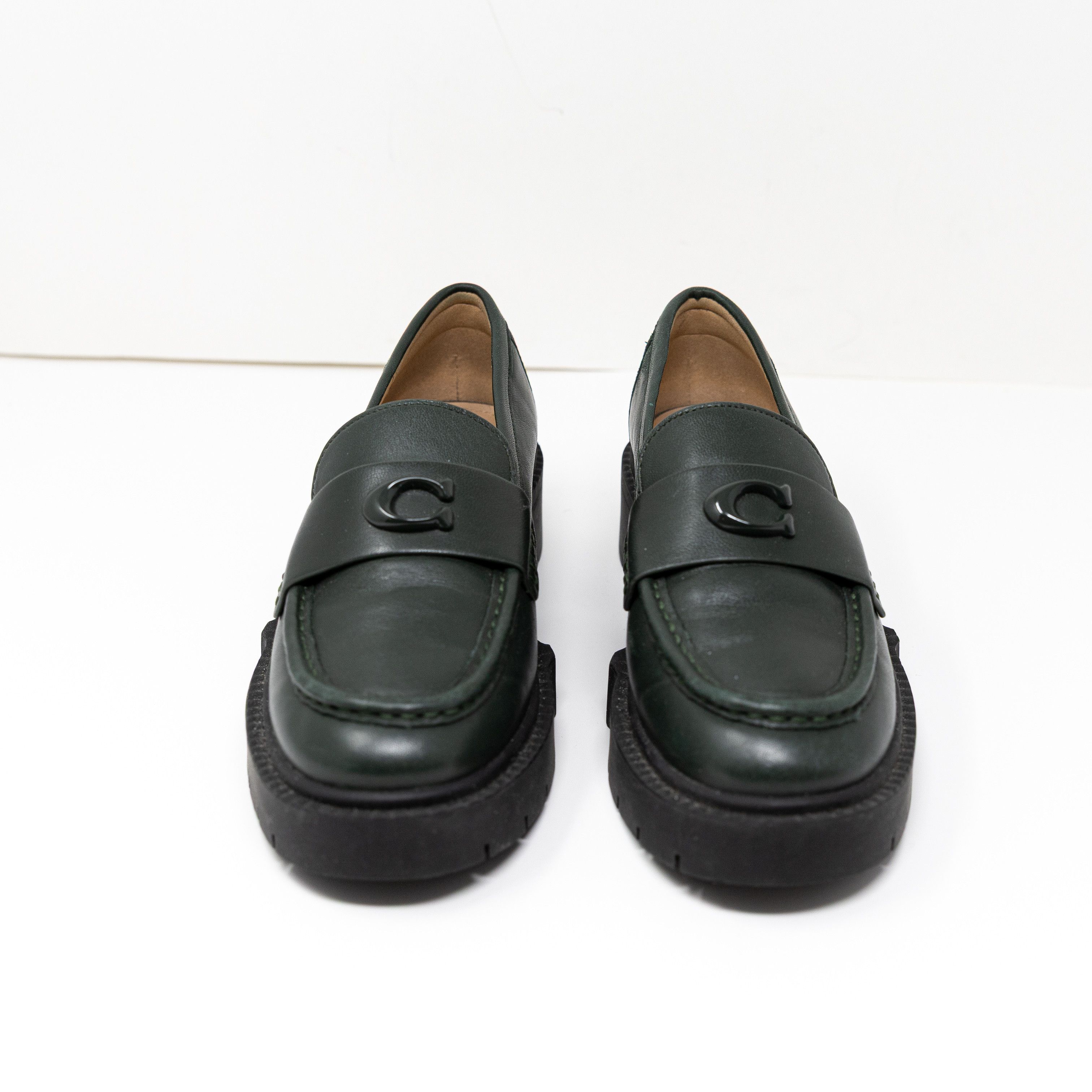 Coach NEW Coach Leah Genuine Leather Lug Sole Size US 5.5 / IT 35.5 - 2 Thumbnail