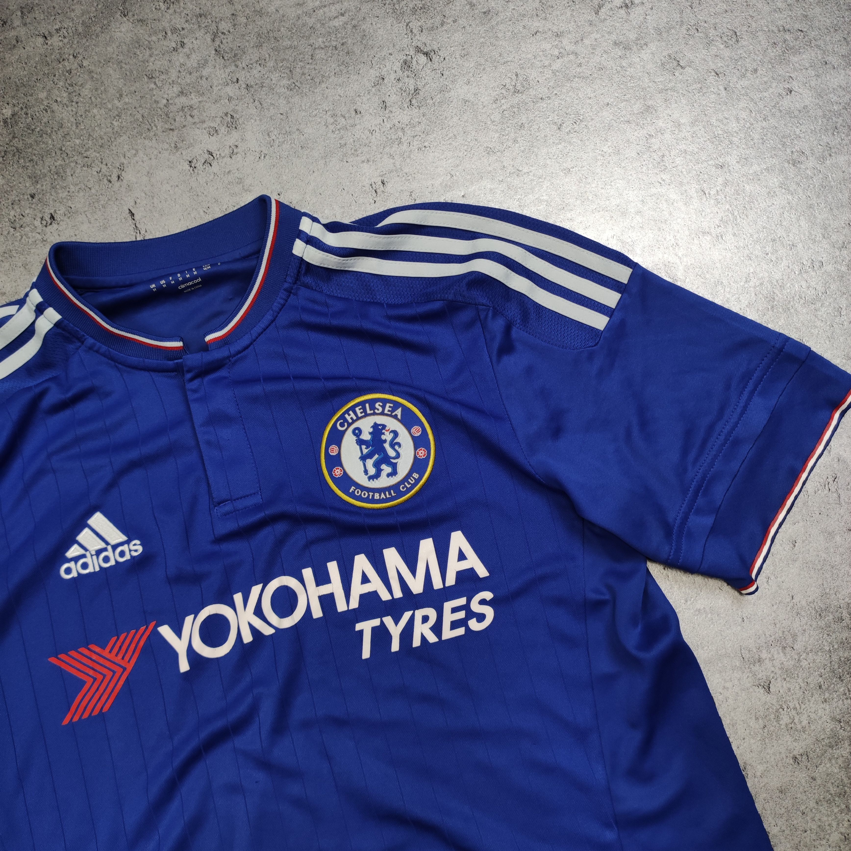 Chelsea Soccer × Vintage RARE Chelsea London x Adidas Home 2015 Football Jersey Size US M / EU 48-50 / 2 - 4 Thumbnail