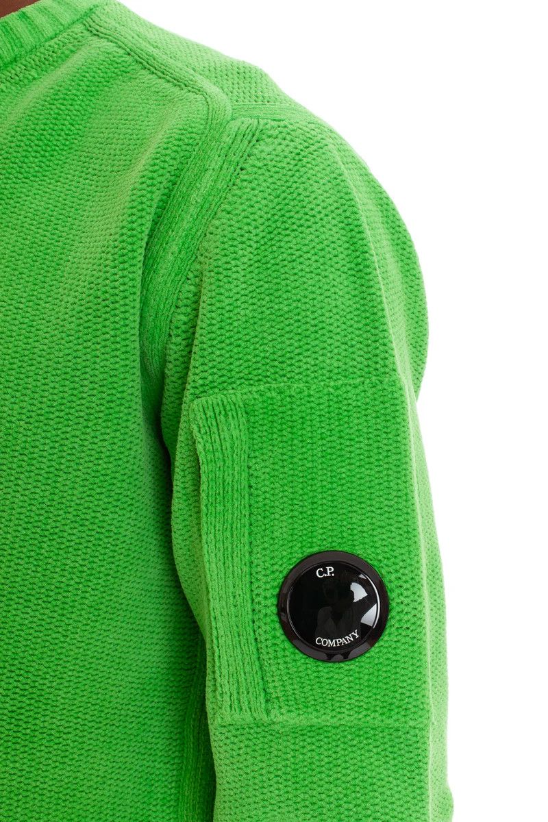 C.P. Company o1y1224 Crewneck Sweater in Green Size US L / EU 52-54 / 3 - 4 Thumbnail