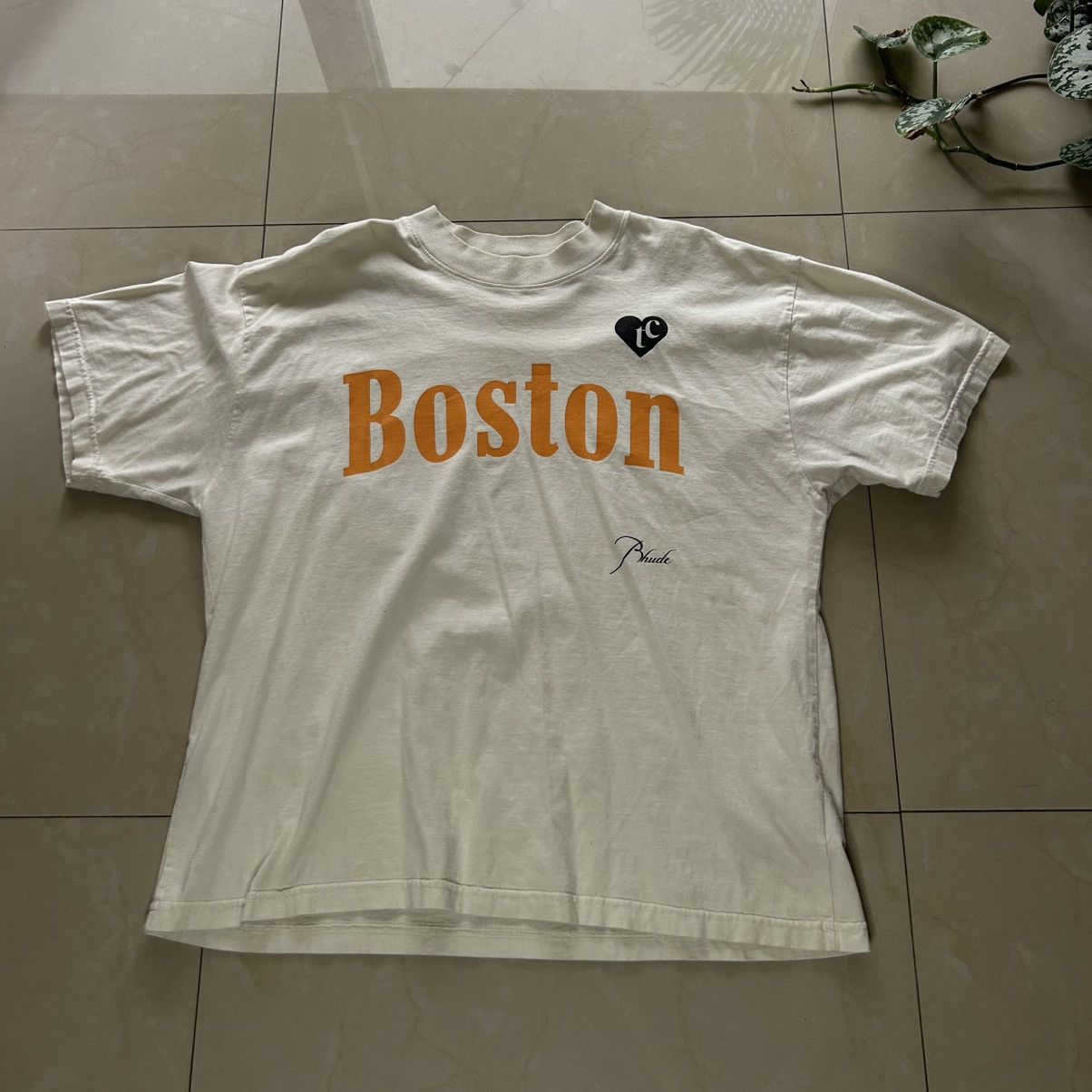 Rhude Rhude Boston Terrence Clark Tee Size US XXL / EU 58 / 5 - 1 Thumbnail