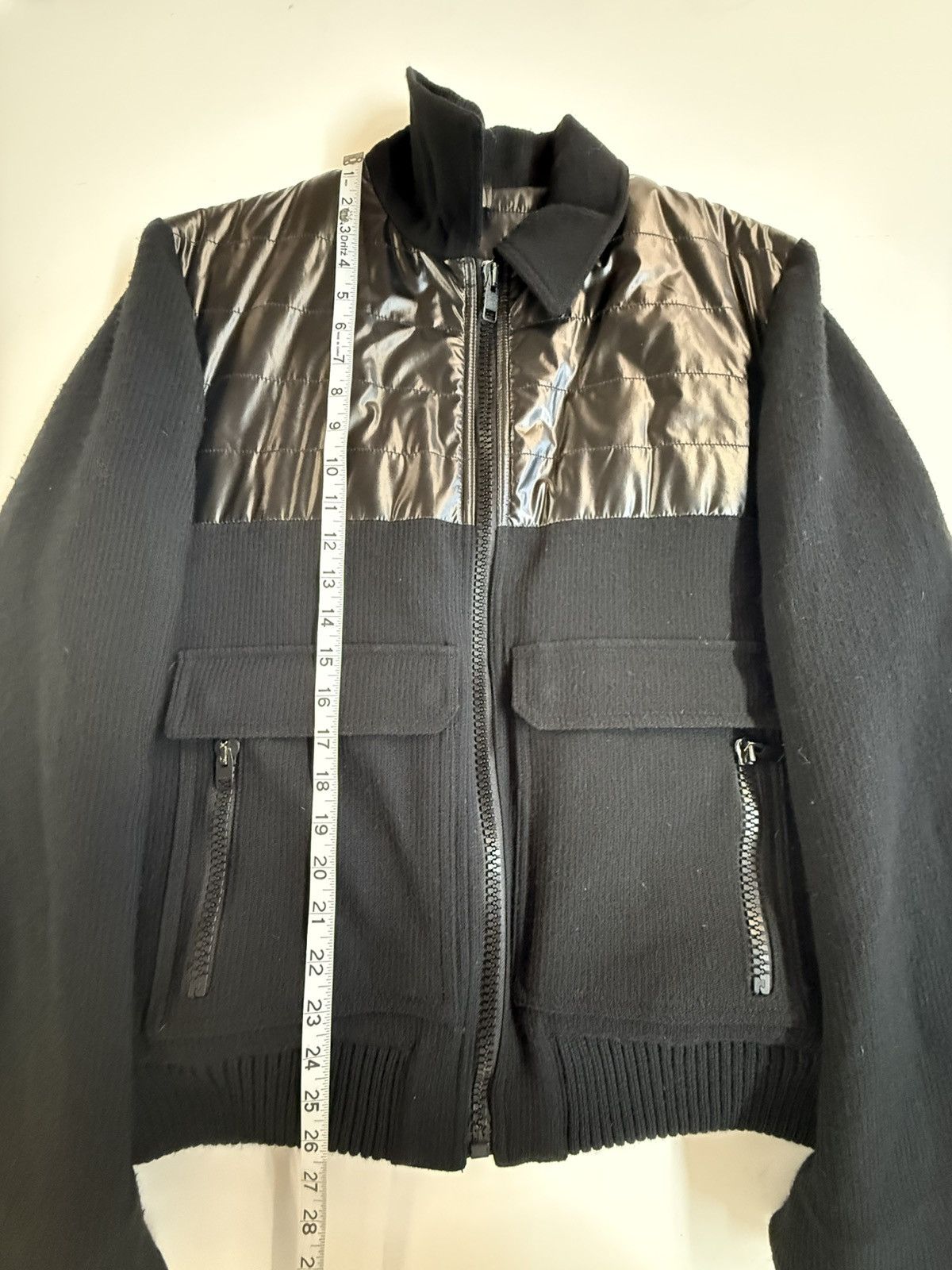 Dior Dior Homme Hybrid Wool/Quilted Nylon zip Jacket - Size 54 Size US L / EU 52-54 / 3 - 18 Thumbnail