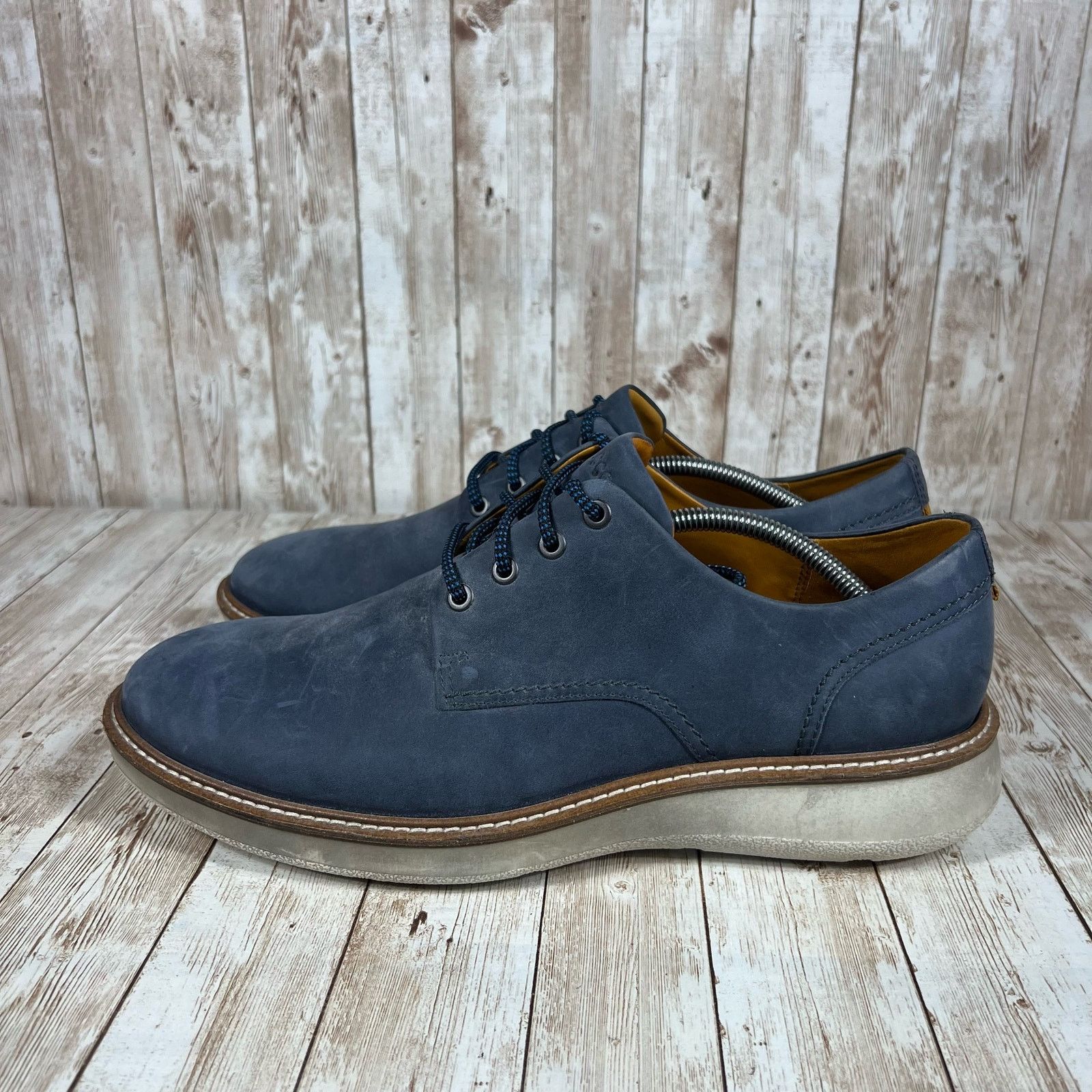 Ecco Ecco aurora dark blue oxfords Mens 11 Size US 11 / EU 44 - 2 Thumbnail