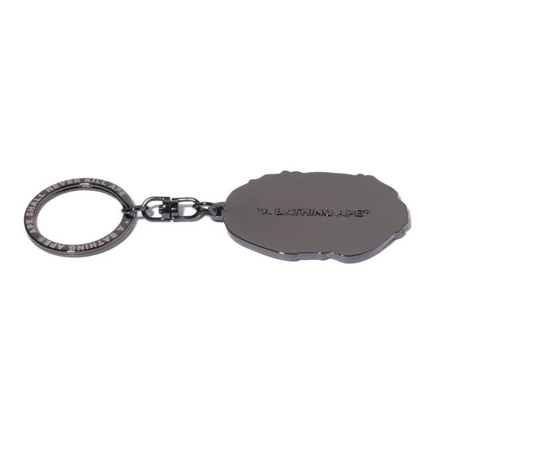 Bape Bape APE HEAD METAL KEYCHAIN Size ONE SIZE - 3 Thumbnail