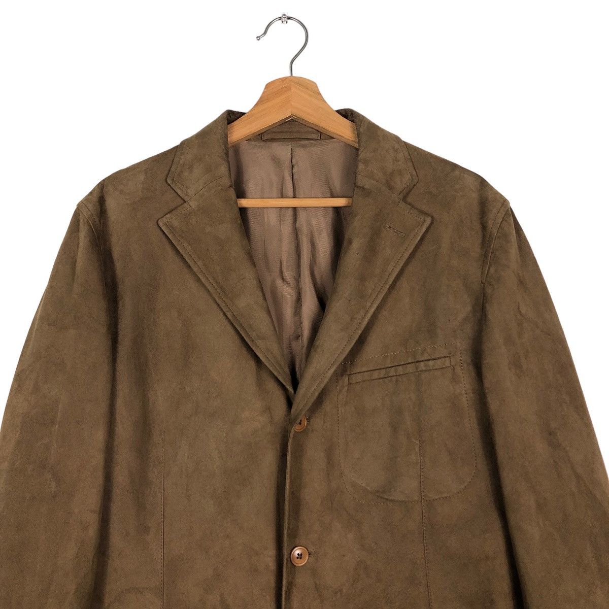 Japanese Brand 🔥Vintage Leather Jacket Beams Japan Worker Issey Miyake Size US M / EU 48-50 / 2 - 3 Thumbnail