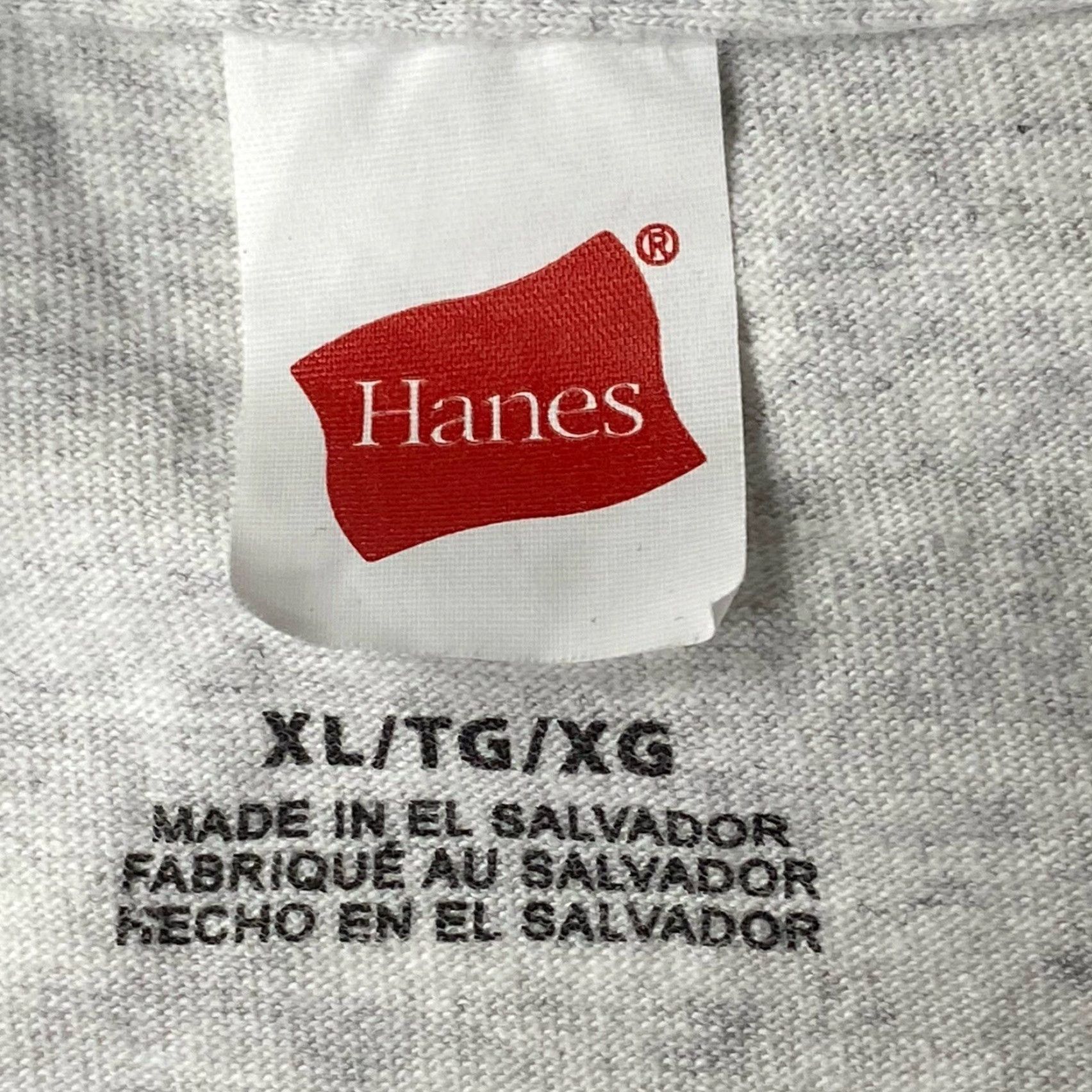 Hanes VINTAGE Hanes T-Shirt Smash Mouth Tour Rock Band EVENT STAFF Unisex Adults XL Gray 2018 Short Sleeve Crew Neck Big & Tall Size US XL / EU 56 / 4 - 5 Thumbnail