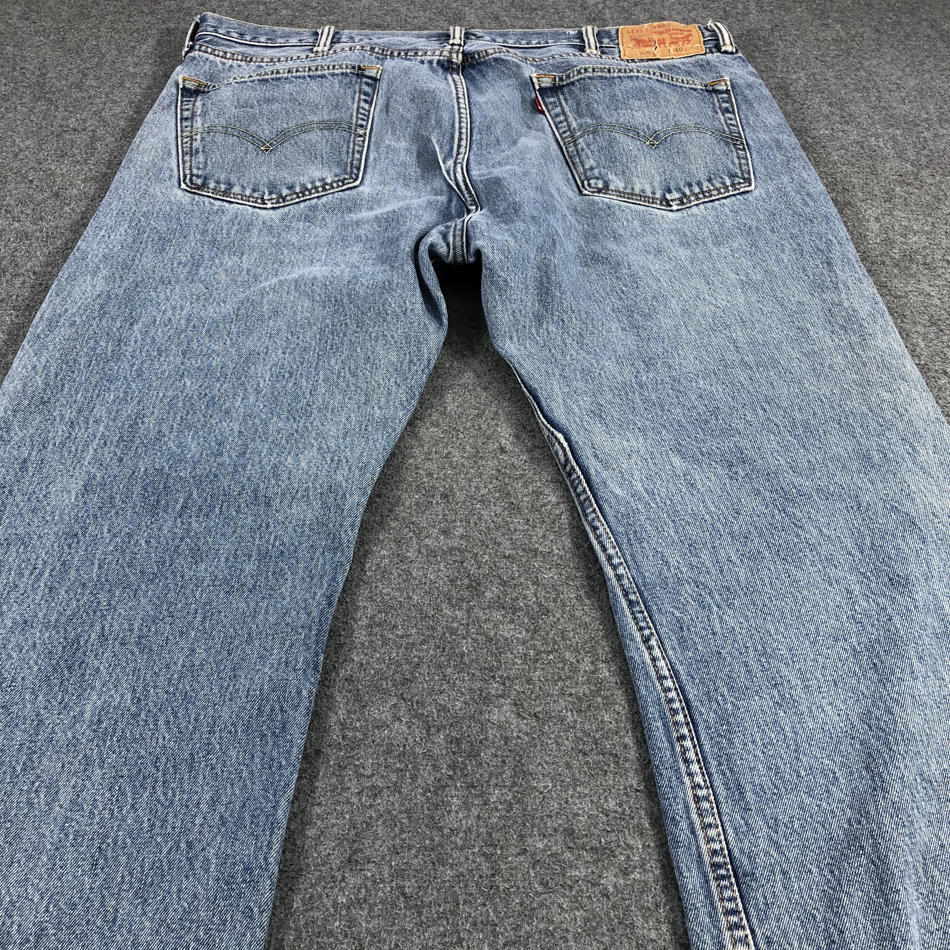 Levi's × Vintage Vintage Blue Wash Levis 505 Jeans-JM1242 Size US 41 - 4 Thumbnail