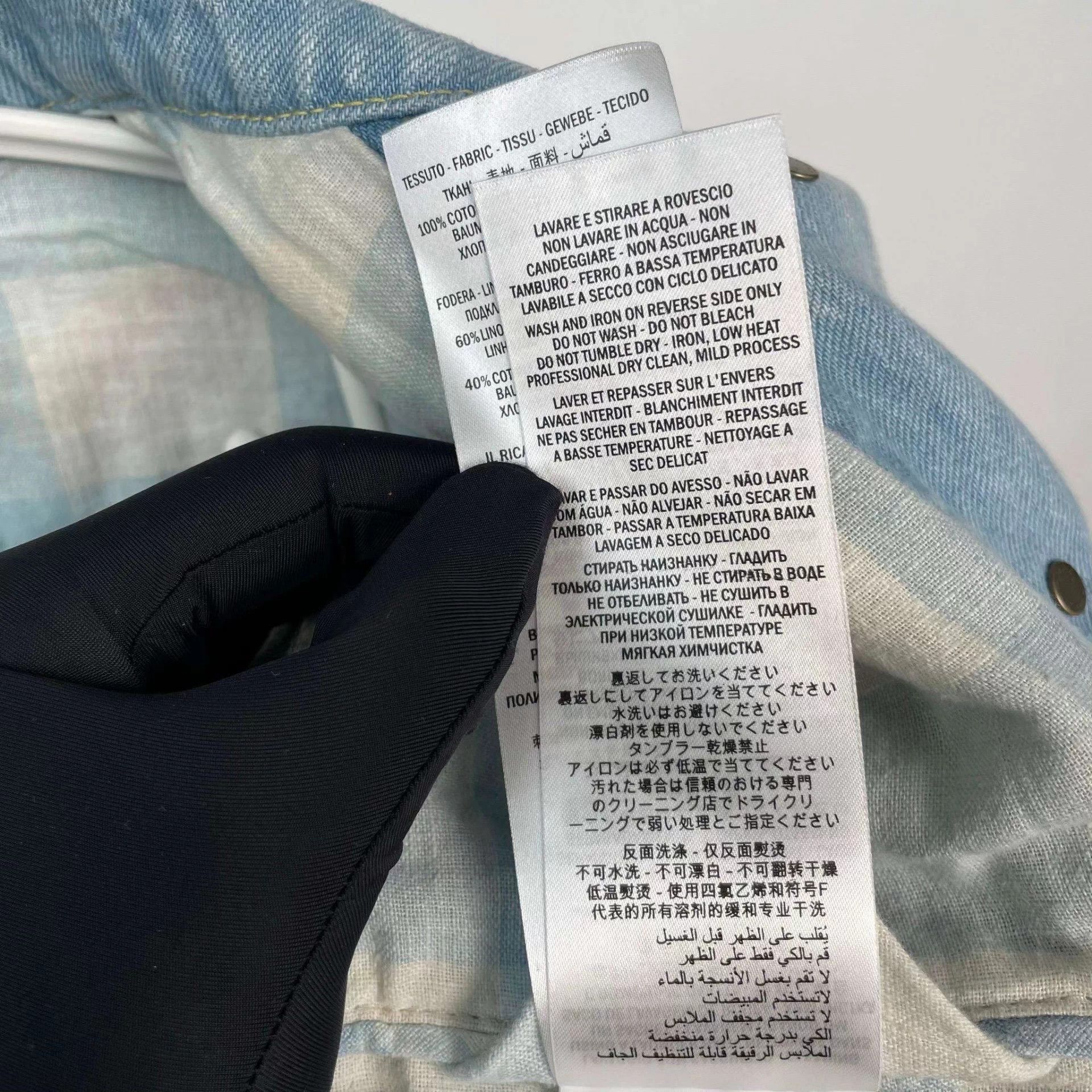 Gucci Gucci Denim Jacket Size 42 Size M / US 6-8 / IT 42-44 - 8 Thumbnail