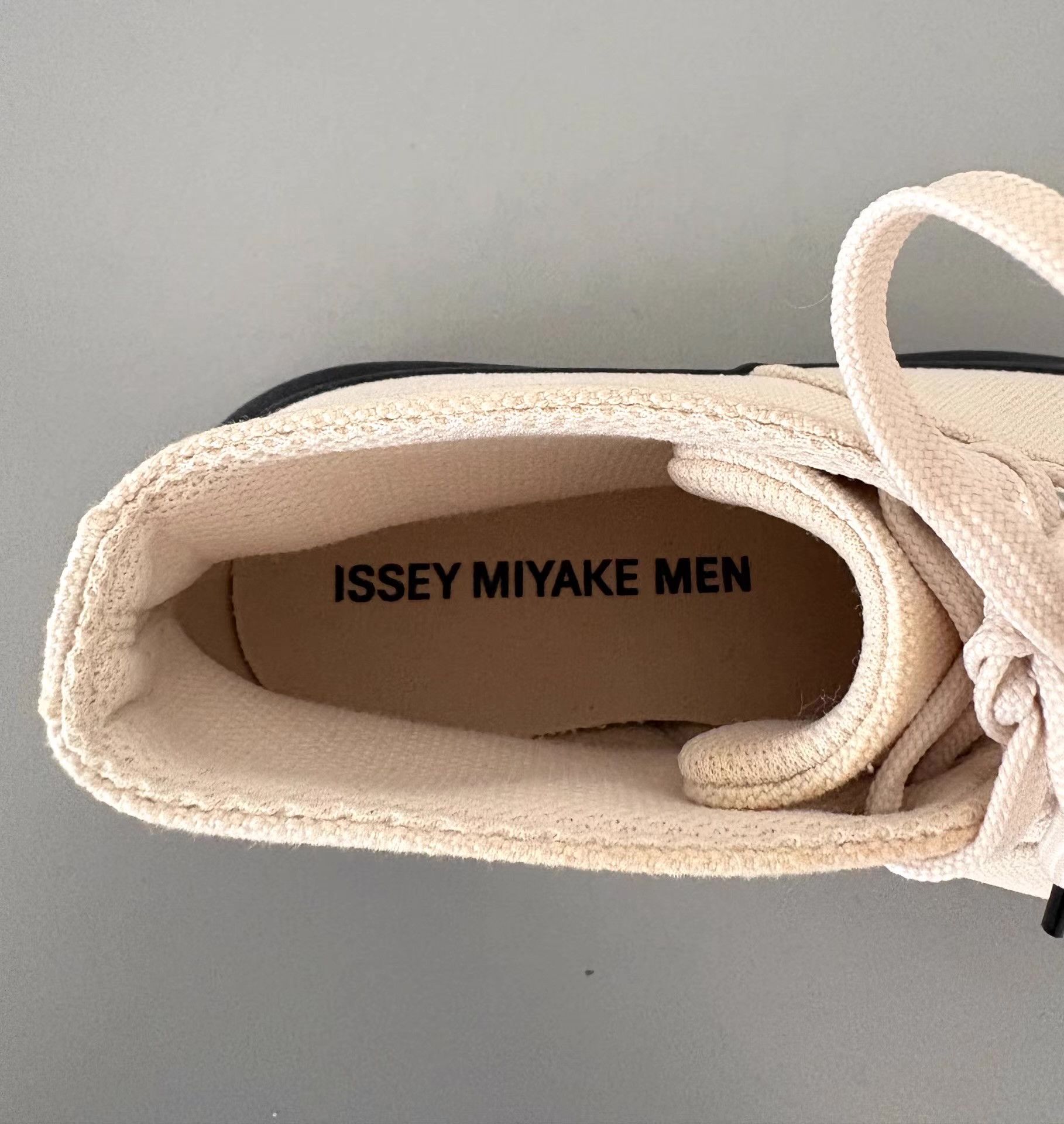 Issey Miyake Issey Miyake Men High-Top Canvas Sneakers Ｑ21 Size US 8 / EU 41 - 5 Thumbnail