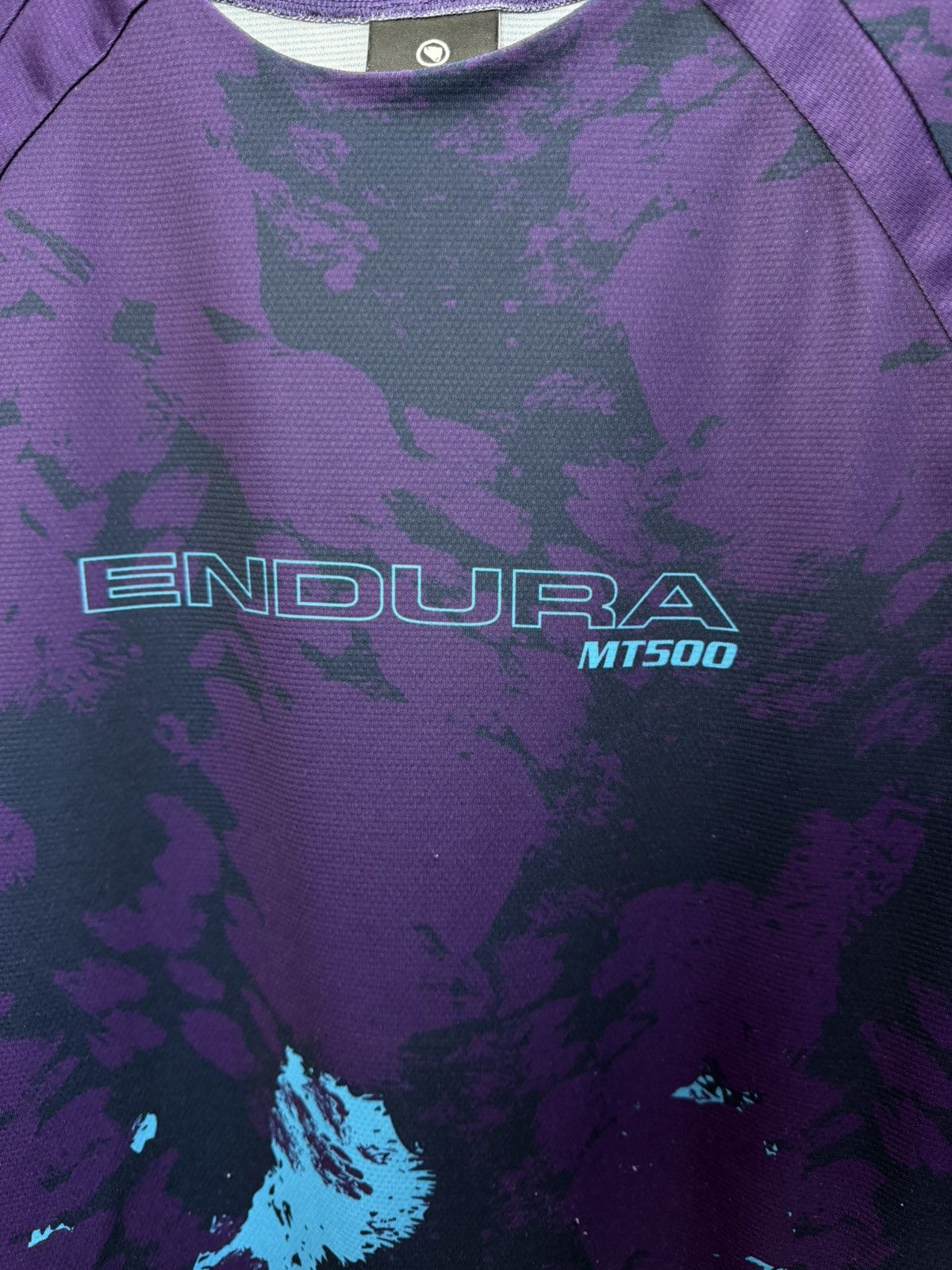 Other Endura MT500 Animo Long Sleeve MTB Jersey Purple Blue Size M Size US M / EU 48-50 / 2 - 3 Thumbnail