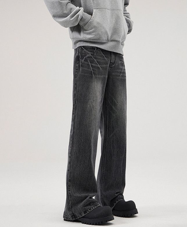 Japanese Brand American Vibe Lightning Cleanfit Wide-Leg Flare Jeans Size US 32 / EU 48 - 3 Thumbnail